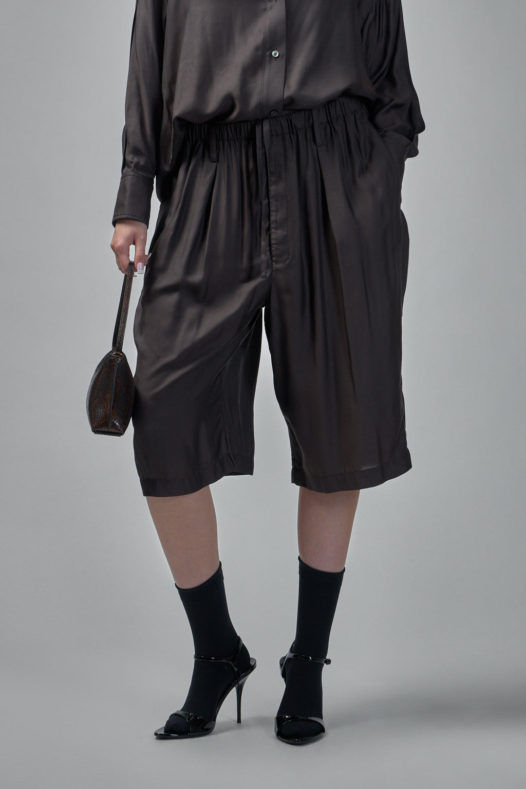 Found Silk Habotai Pants