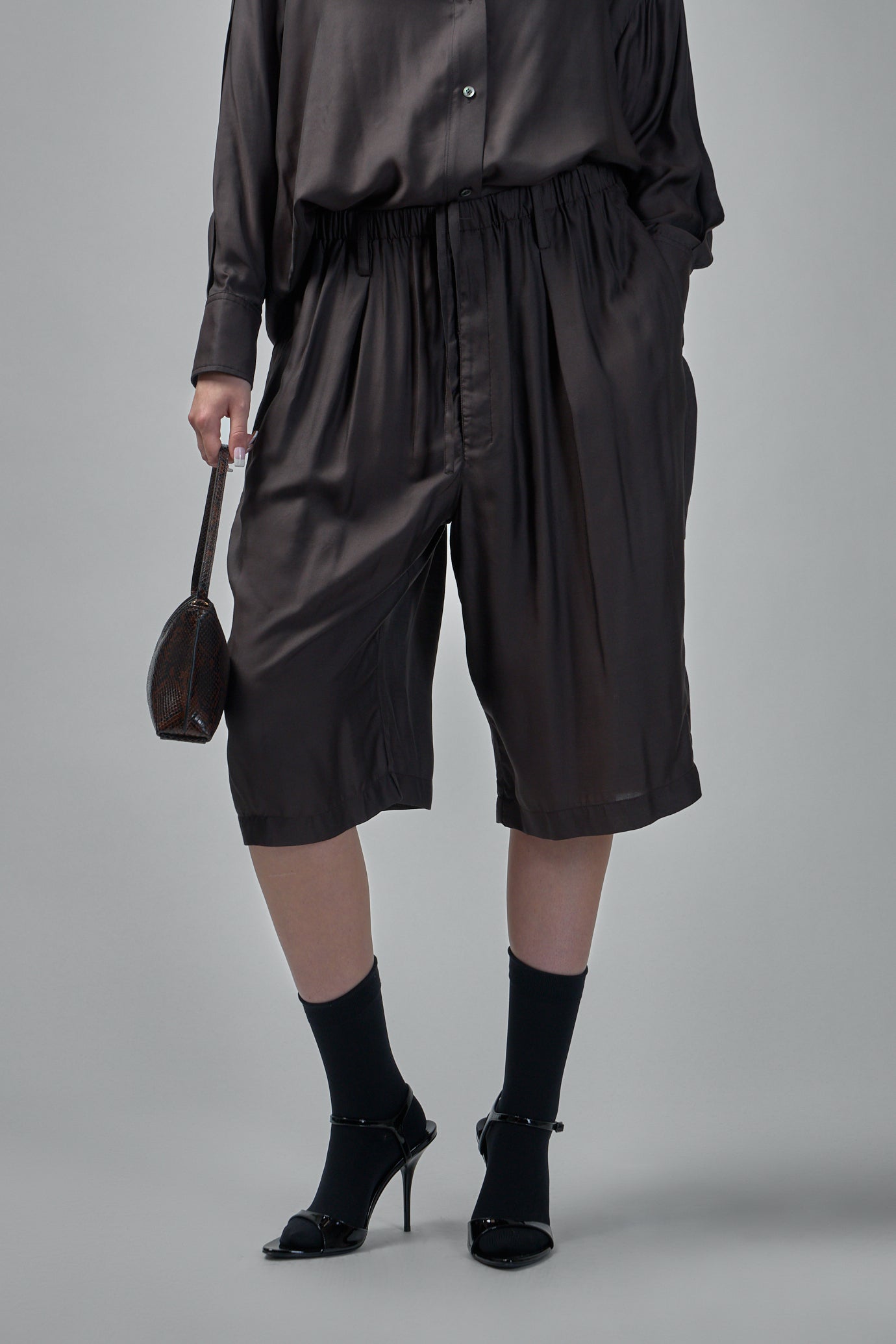 Found Silk Habotai Pants