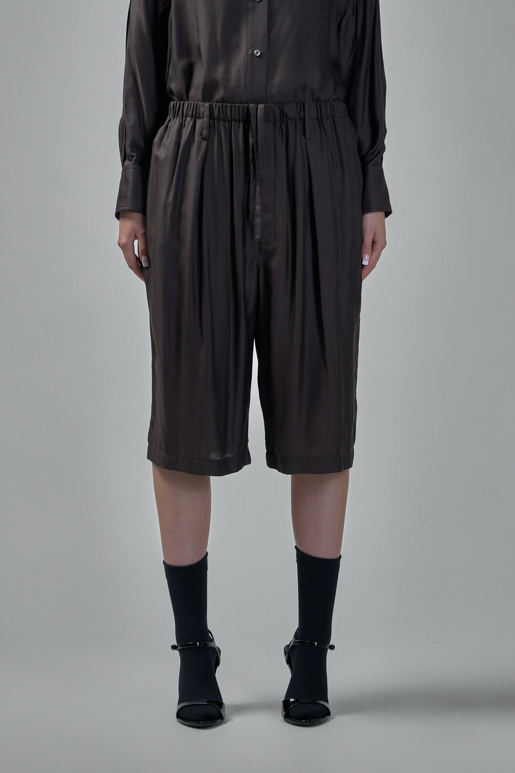 Found Silk Habotai Pants