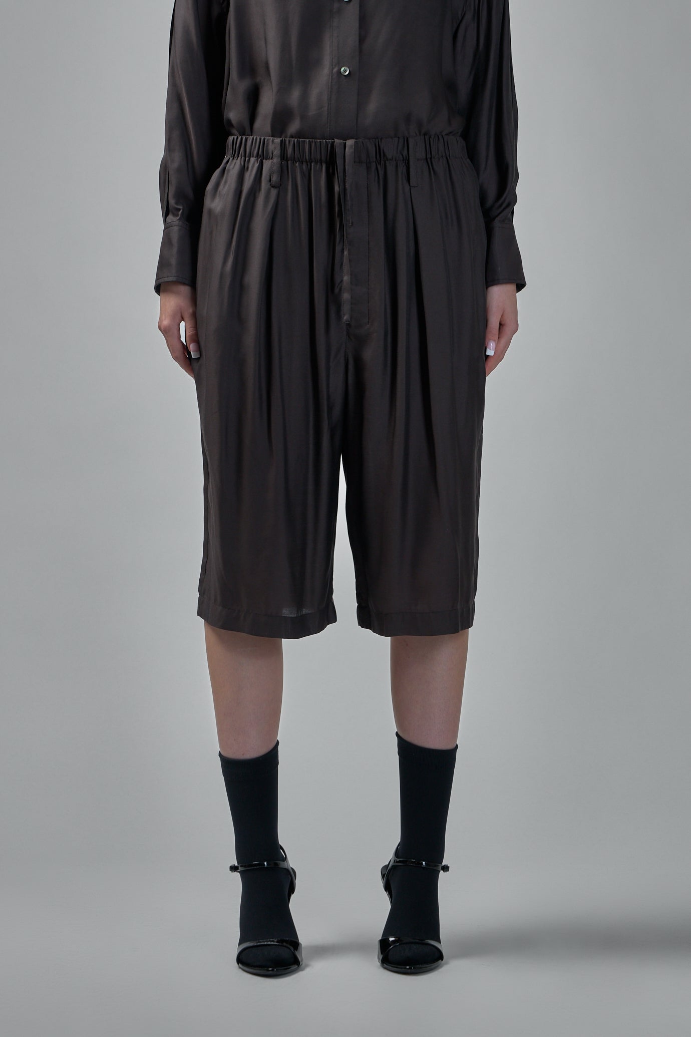 Found Silk Habotai Pants