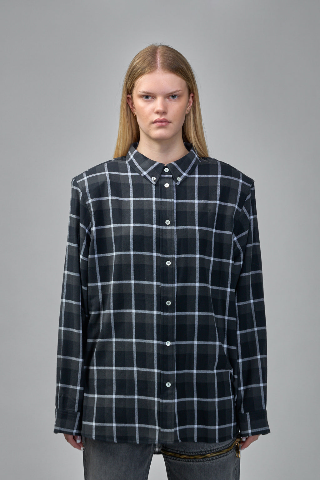 Classic Oversized 1980s Mens Shirt