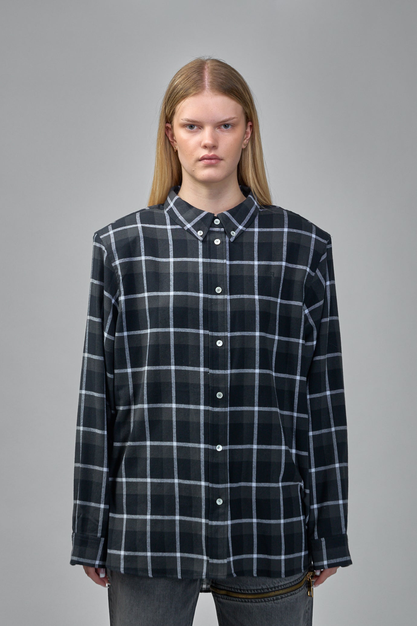 Classic Oversized 1980s Mens Shirt