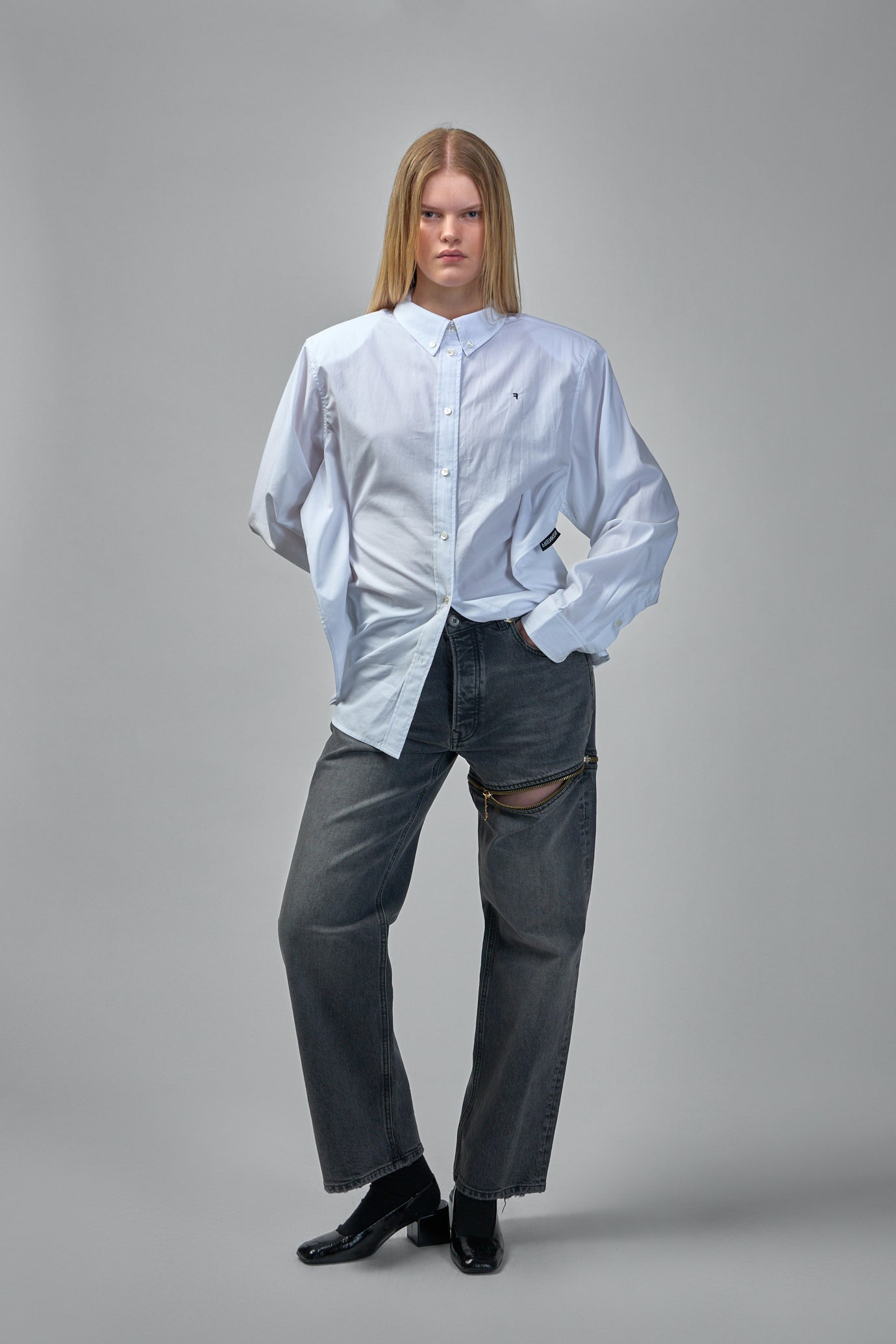 Waisted Classic Oversized Shirt