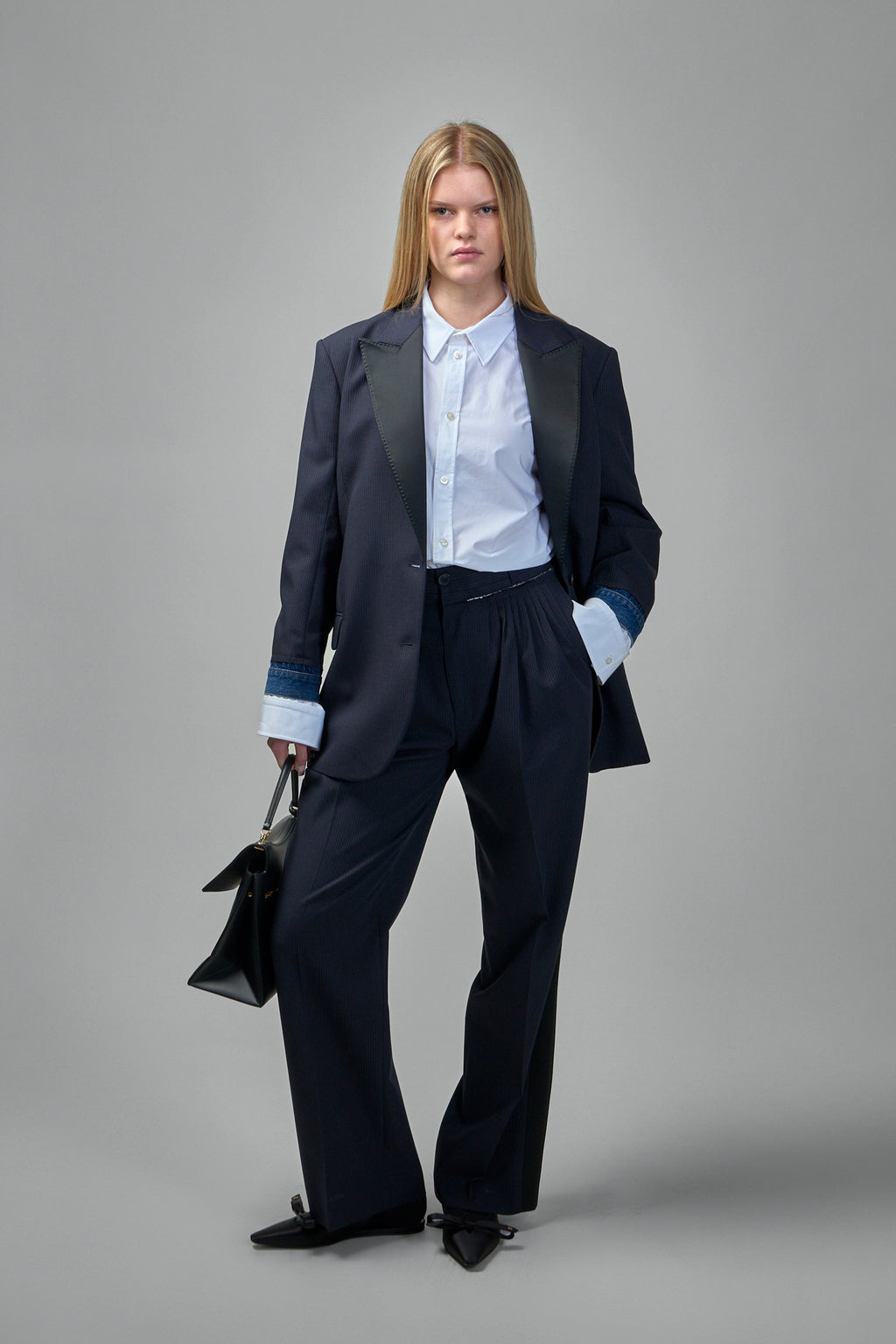 Devotion Pinstripe Blazer