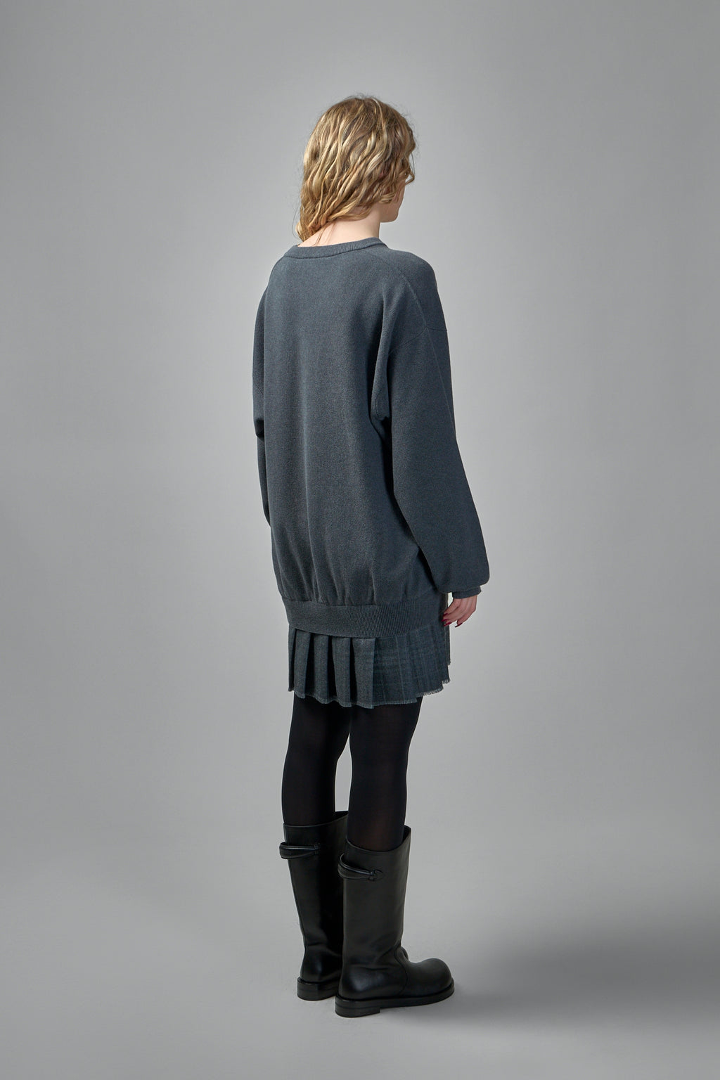 Layered Sweater Dress