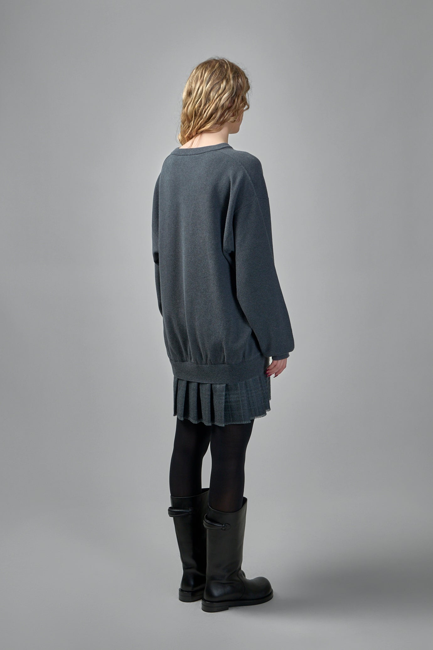 Layered Sweater Dress