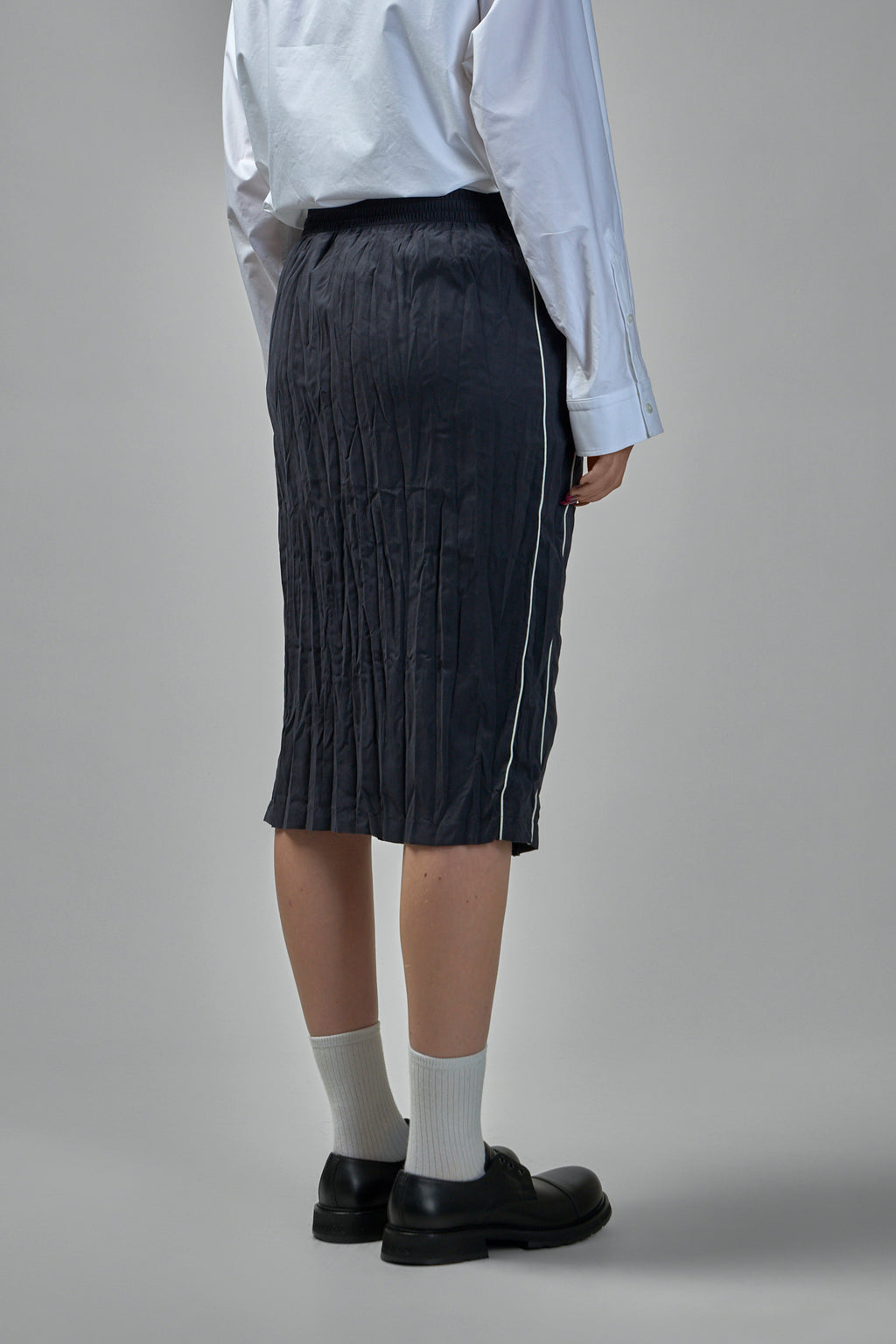 Pleated Tracksuit Dress