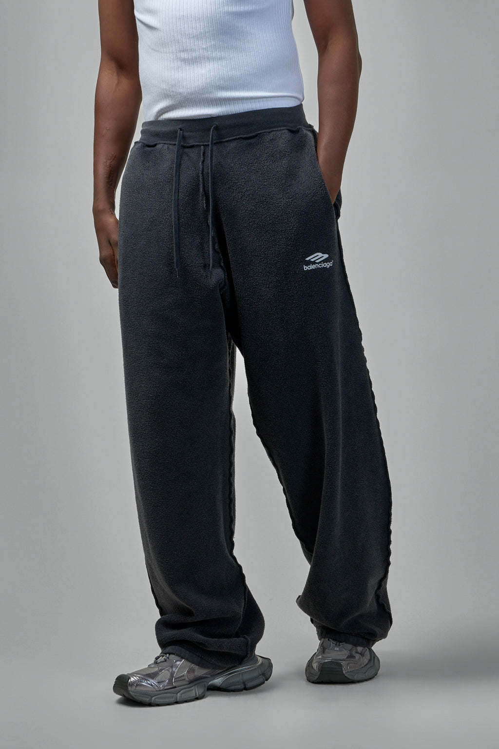 Inside-Out Oversized Sweatpant