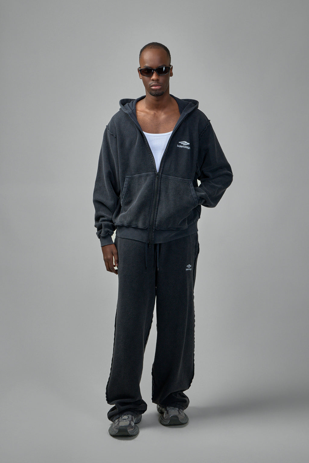 Inside-Out Oversized Sweatpant
