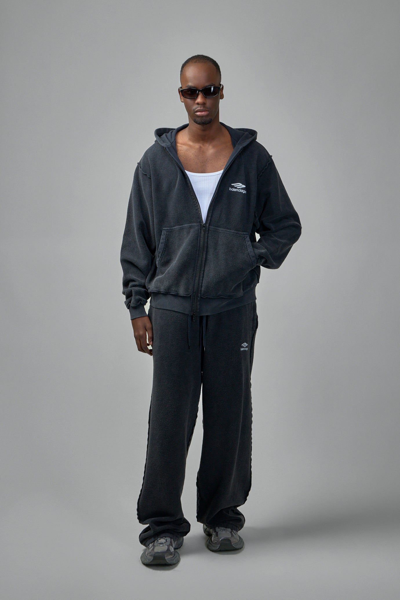 Inside-Out Oversized Sweatpant