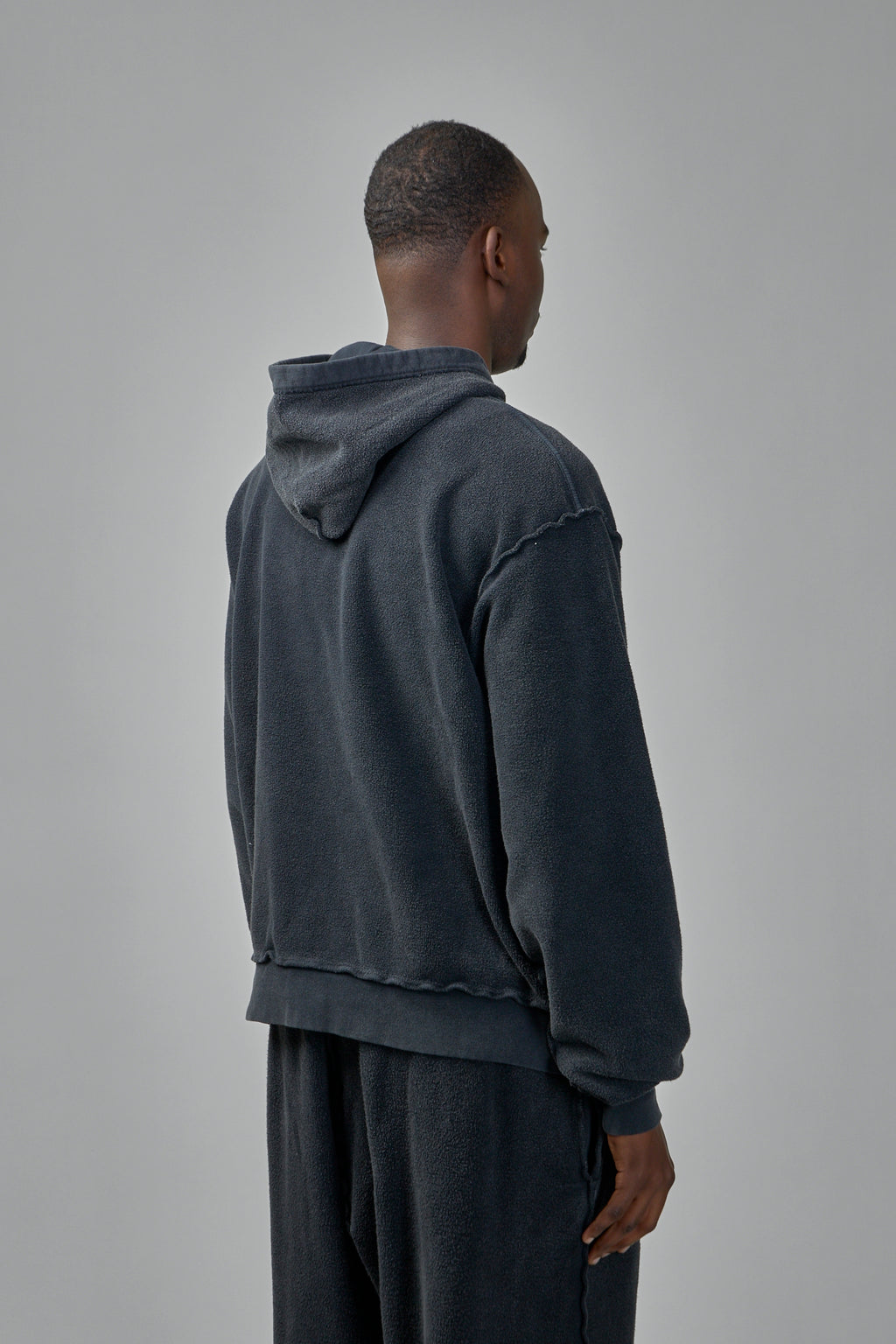 Inside-Out Zip-Up Hoodie
