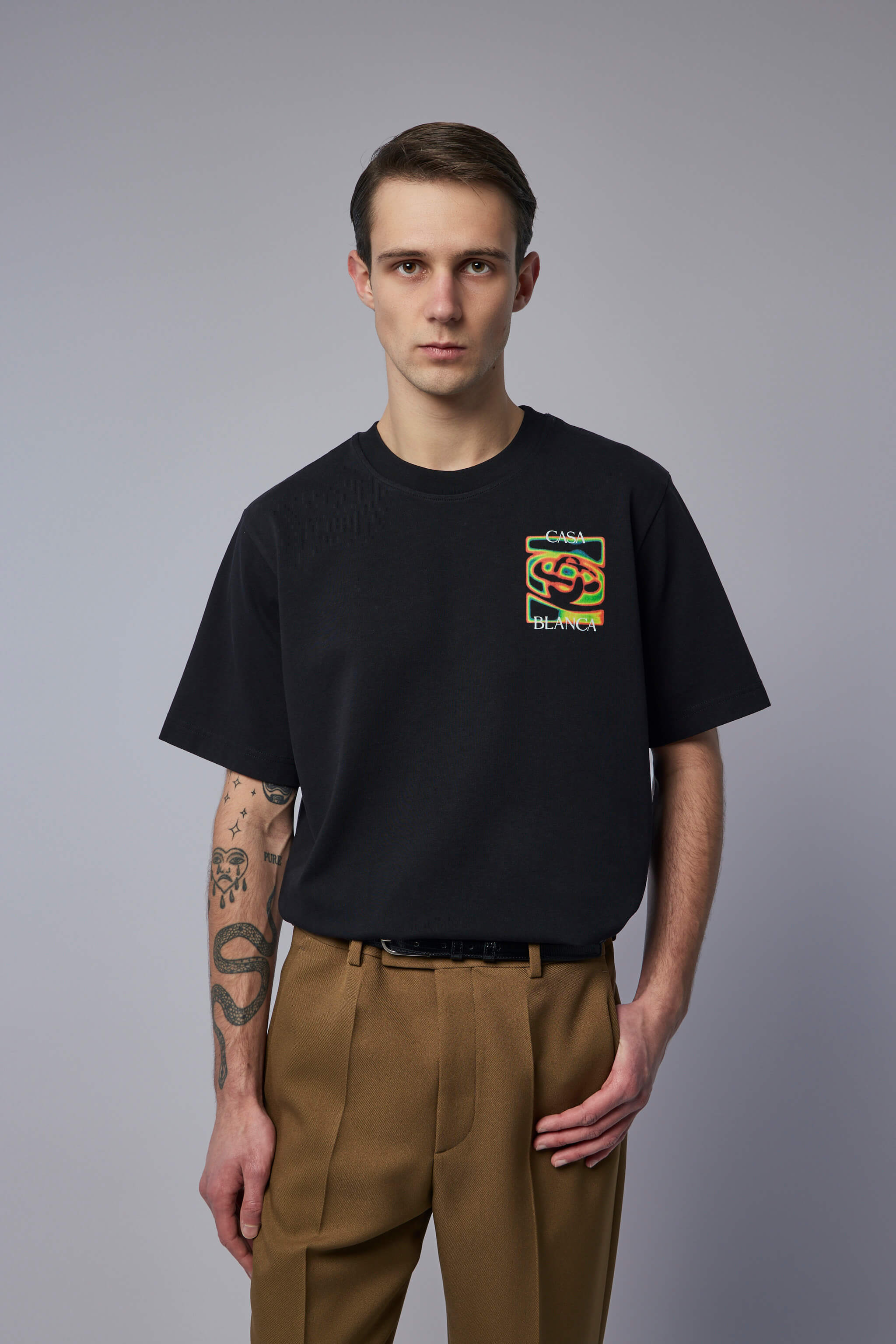 Black Jersey T-shirt