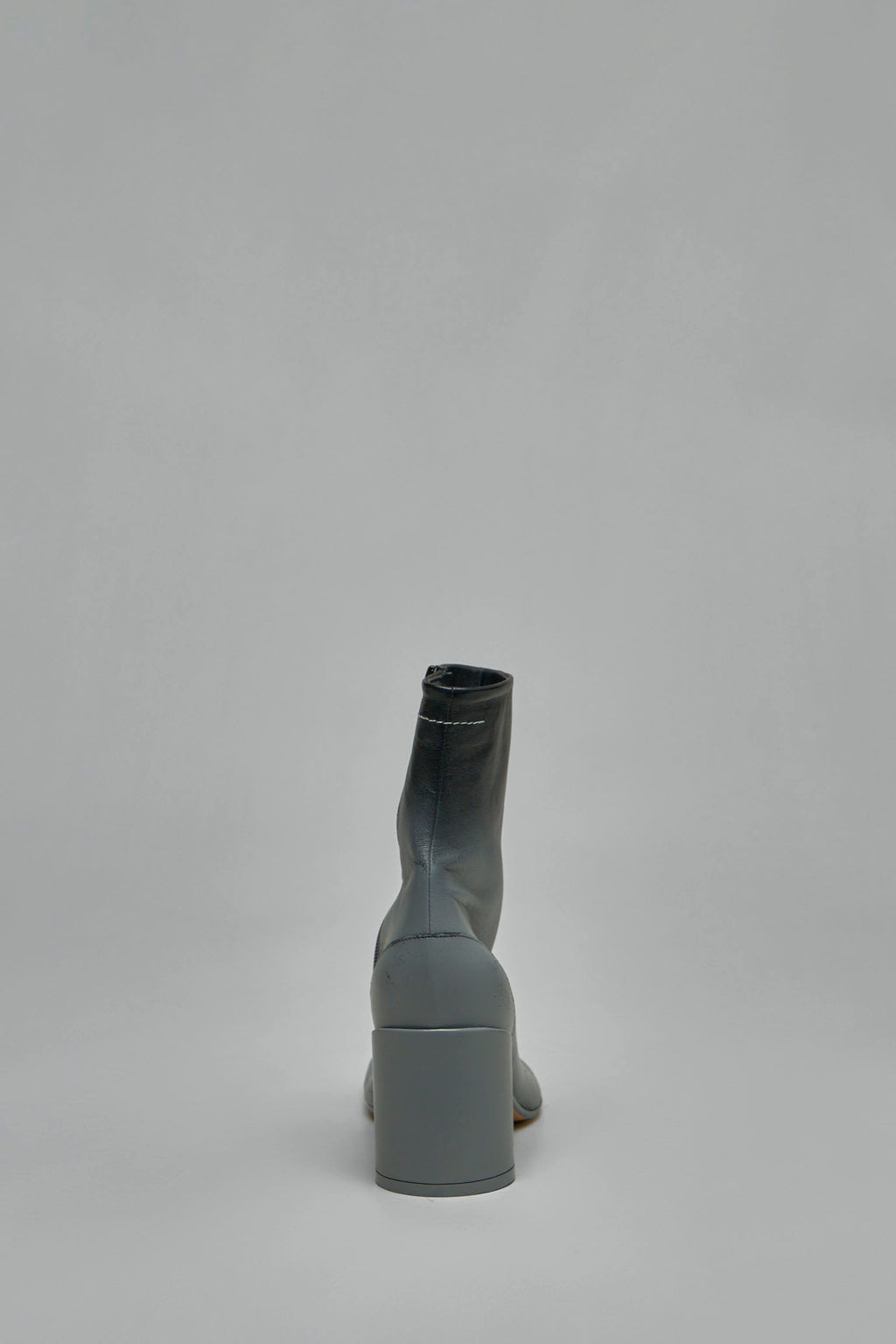 Heeled Leather Ankle Boots