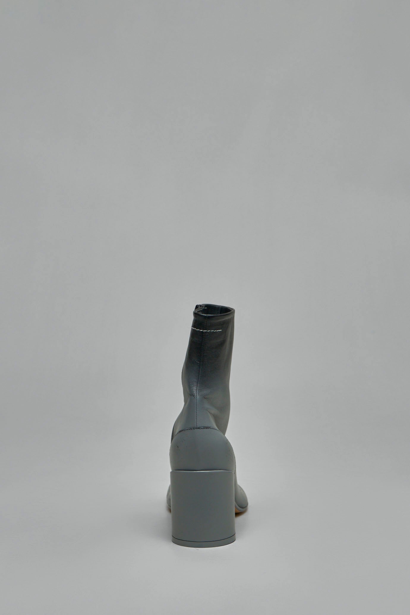 Heeled Leather Ankle Boots