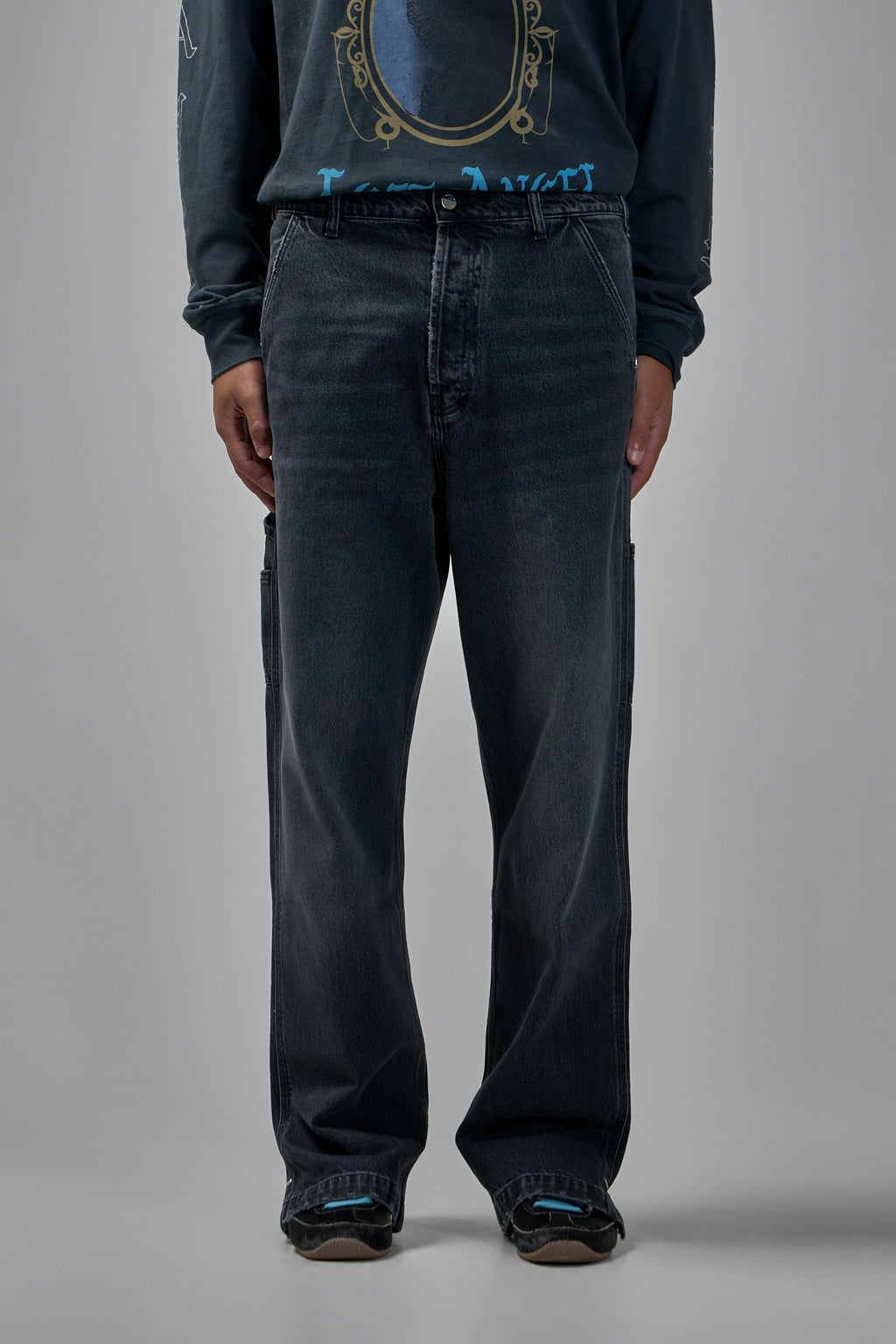 Phrase Work Zip Denim