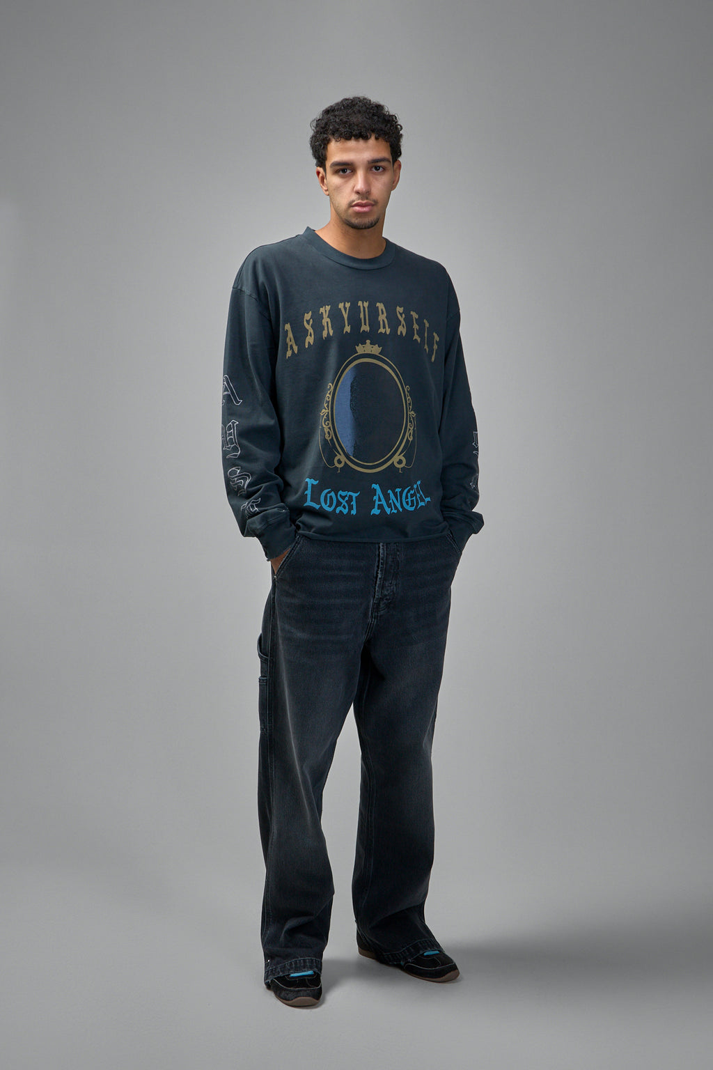 Phrase Work Zip Denim