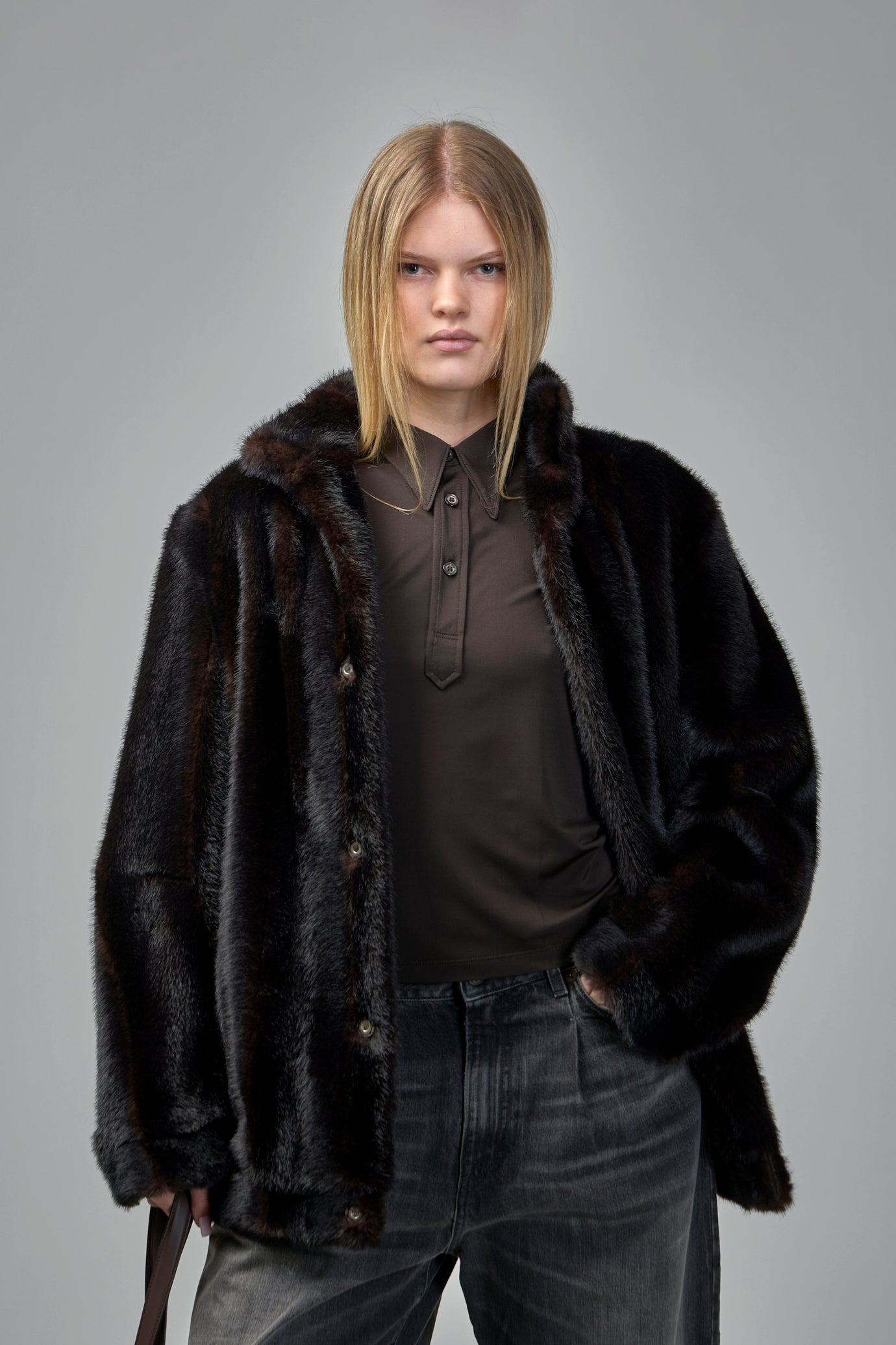 Faux Fur Jacket