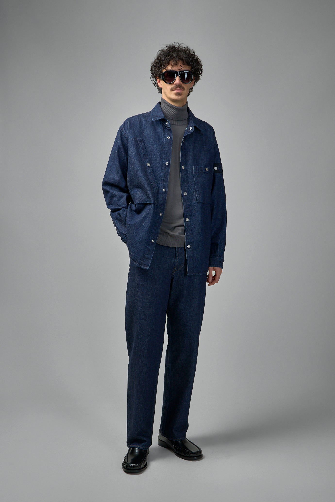 Bull Denim Regular-Fit Overshirt