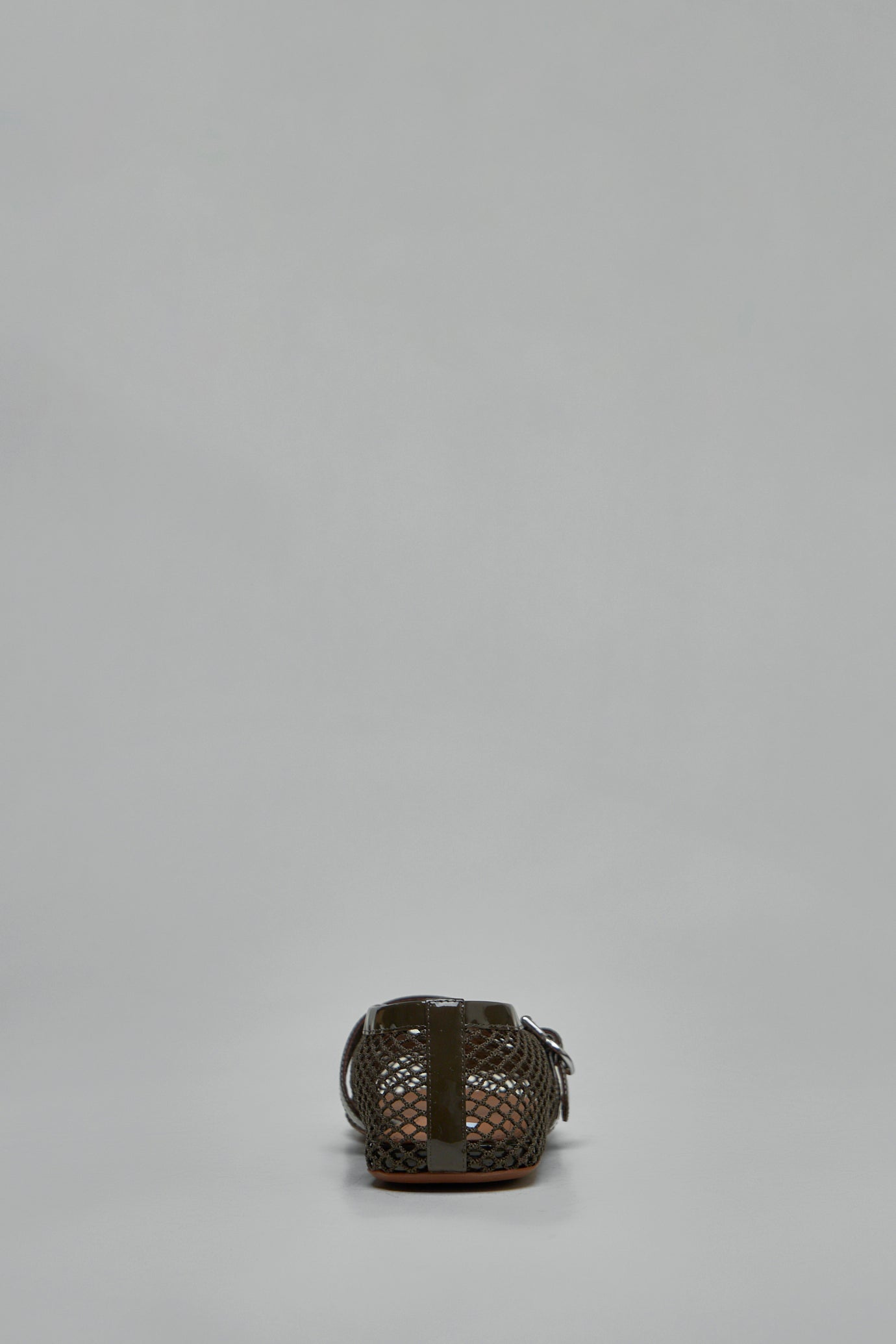 Ballet Flats In Fishnet