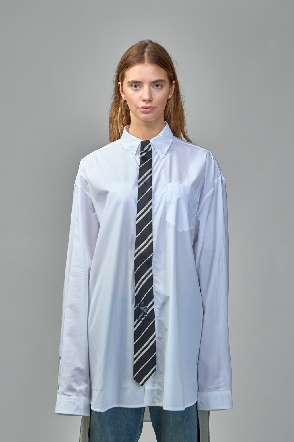 Tie Short-Sleeve Shirt