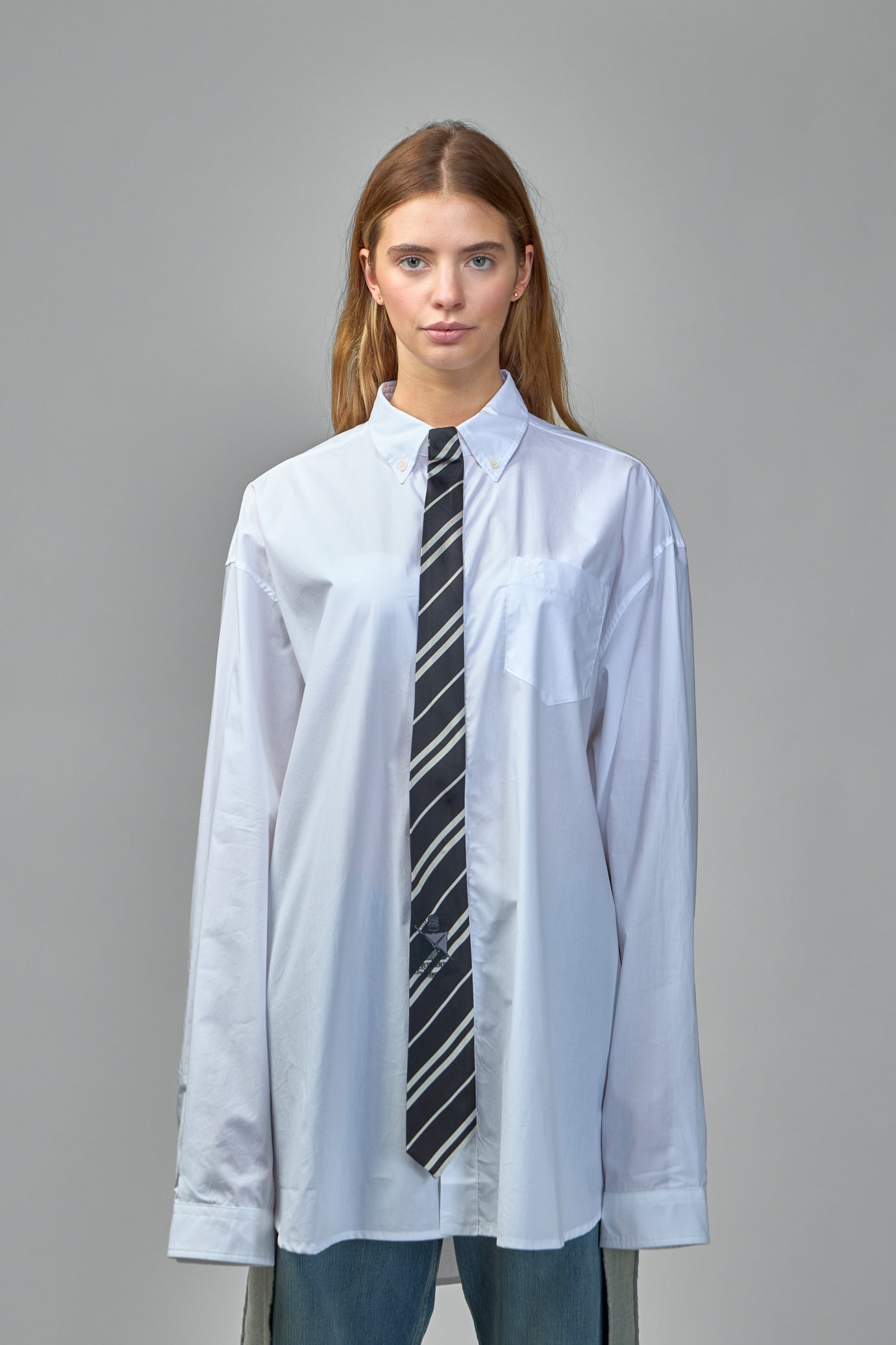 Tie Short-Sleeve Shirt
