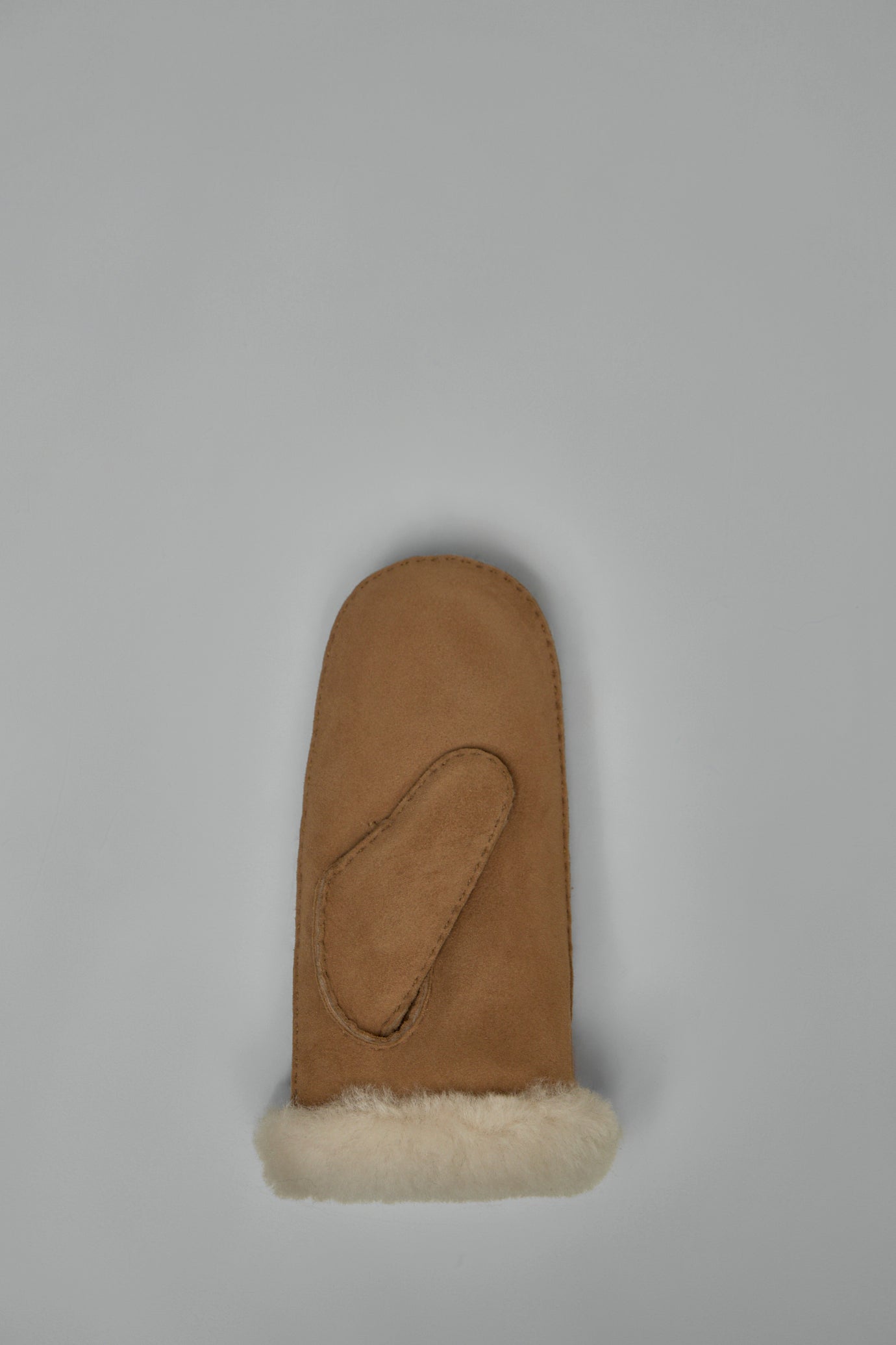 Sheepskin Embroider Mitten