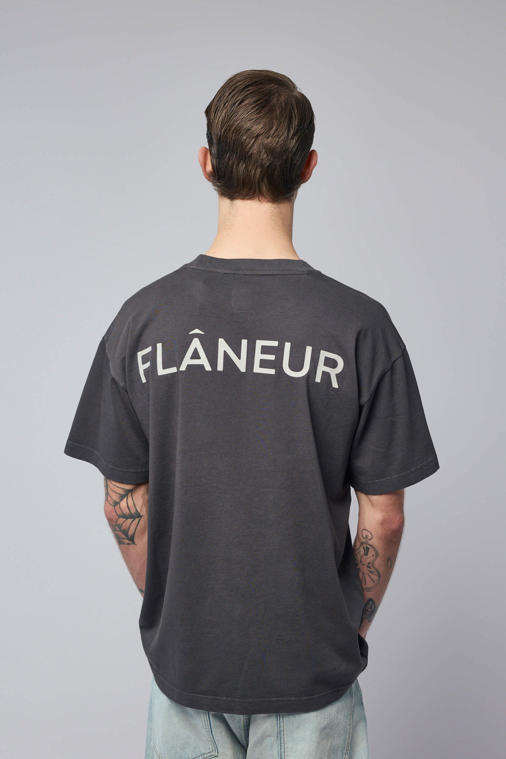 Double Logo T-shirt Washed