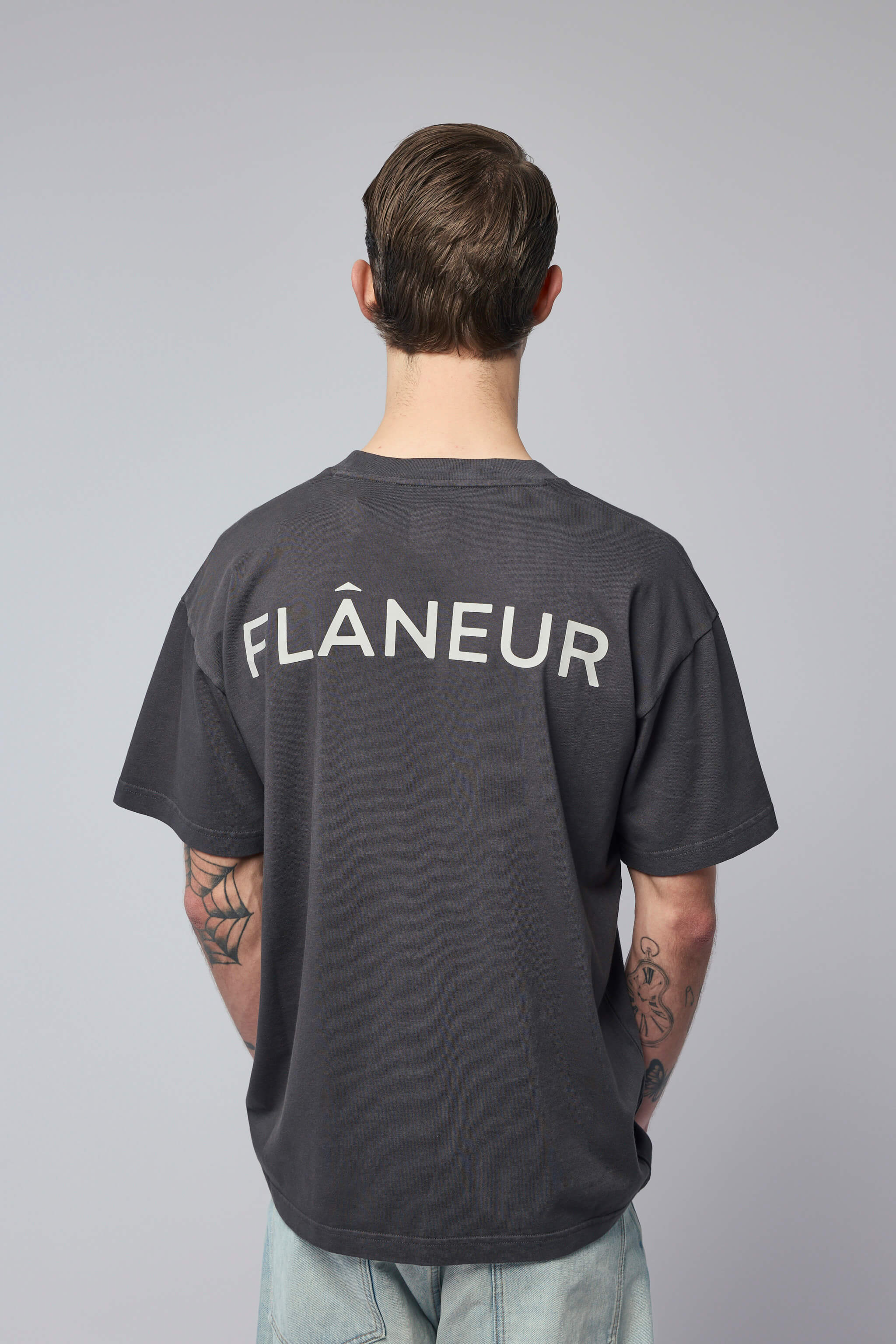 Double Logo T-shirt Washed