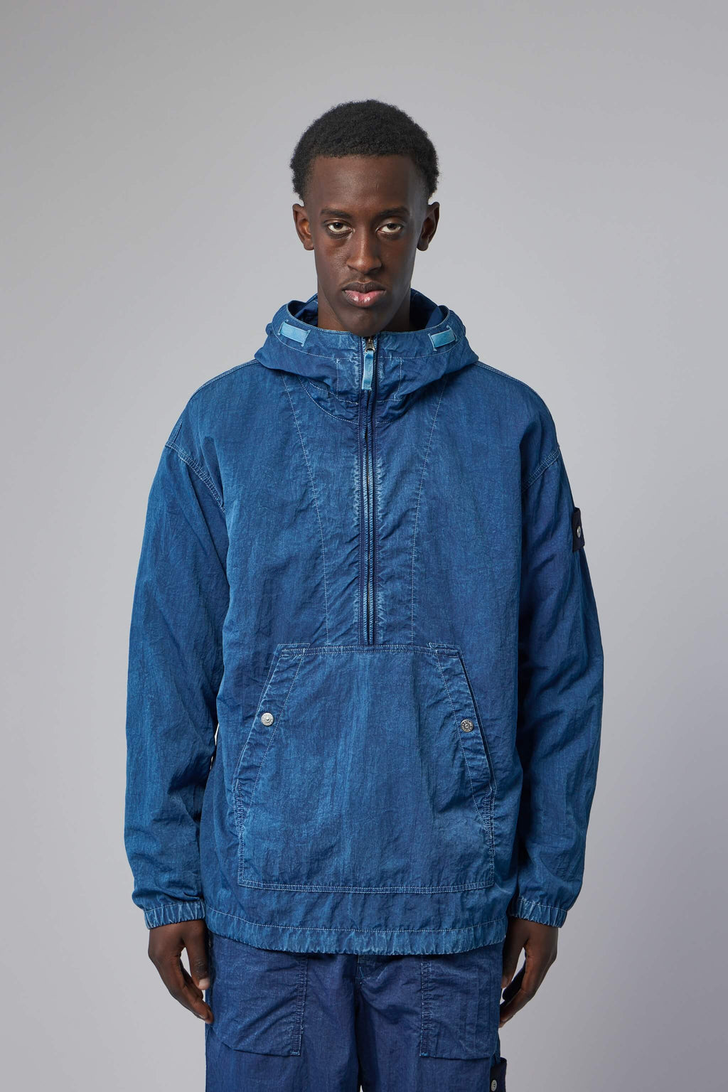 Denim Hooded Jacket