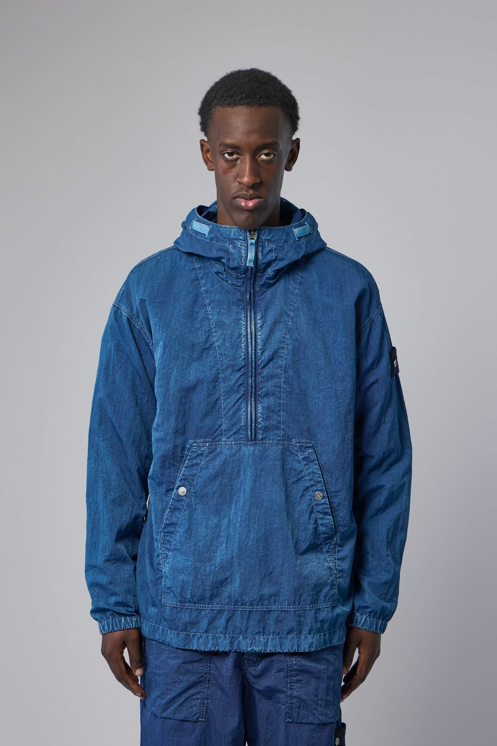 Denim Hooded Jacket