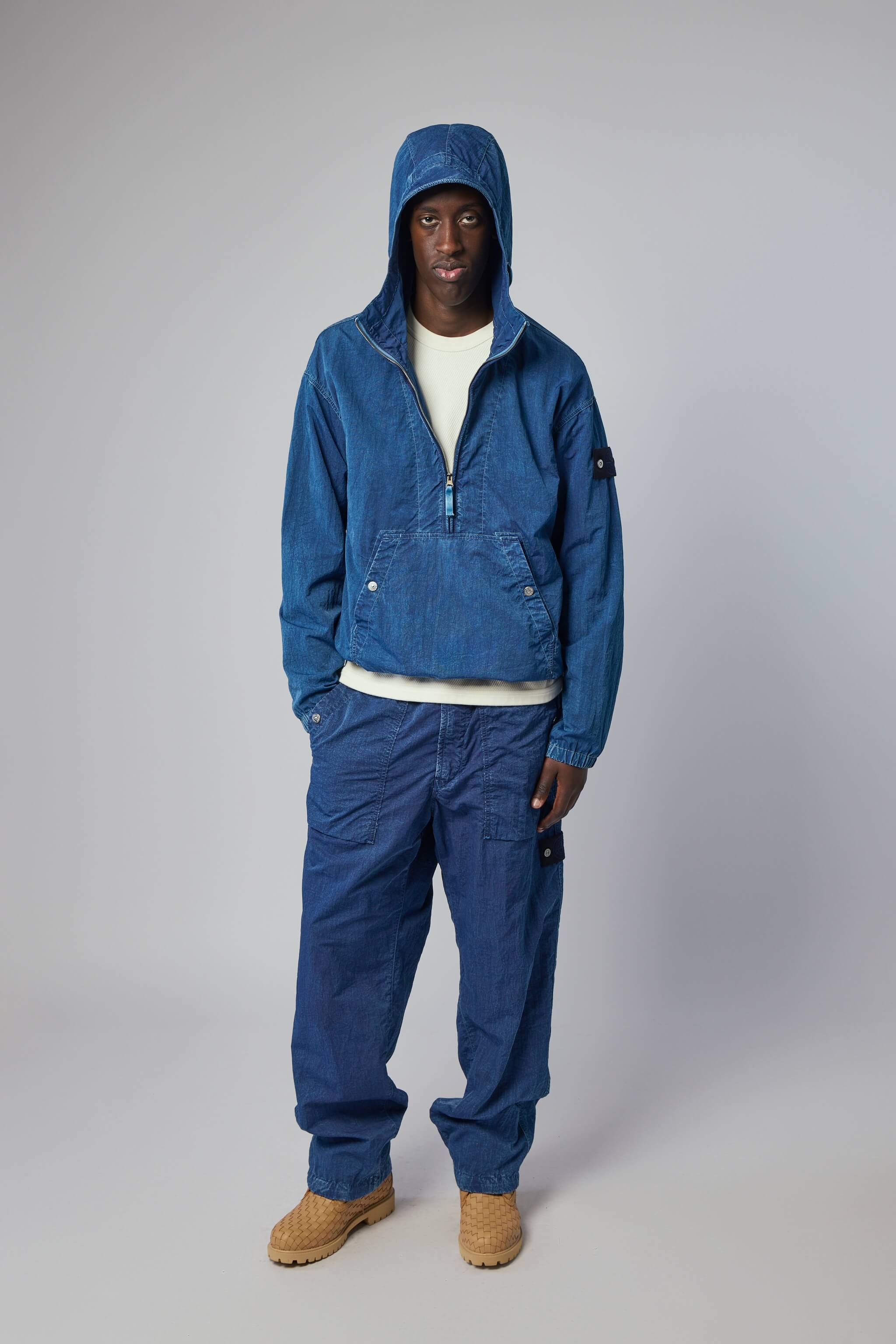 Denim Hooded Jacket