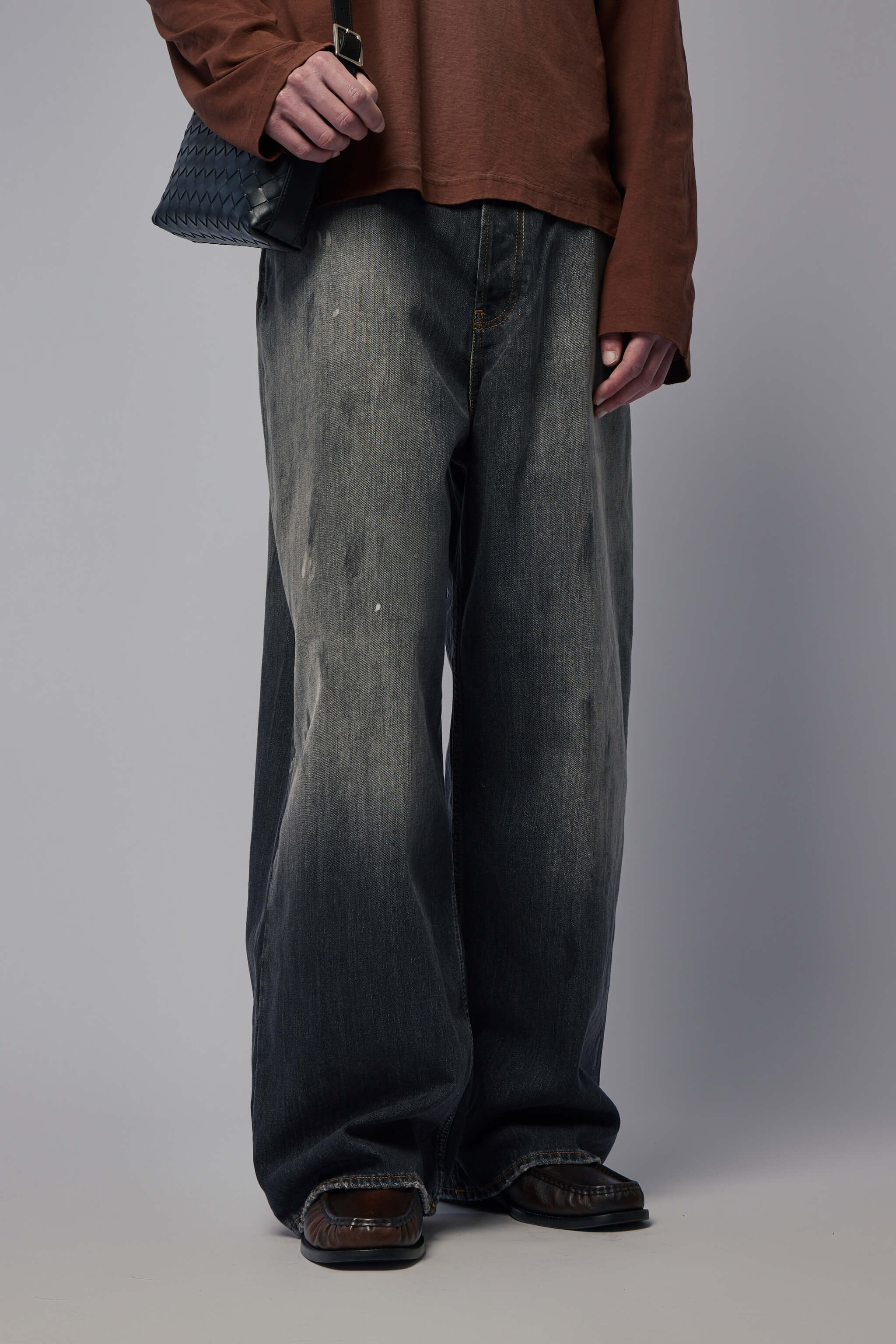 Acne Studios 2023 U Black Trafalgar Wide-Leg Jeans – LABELS
