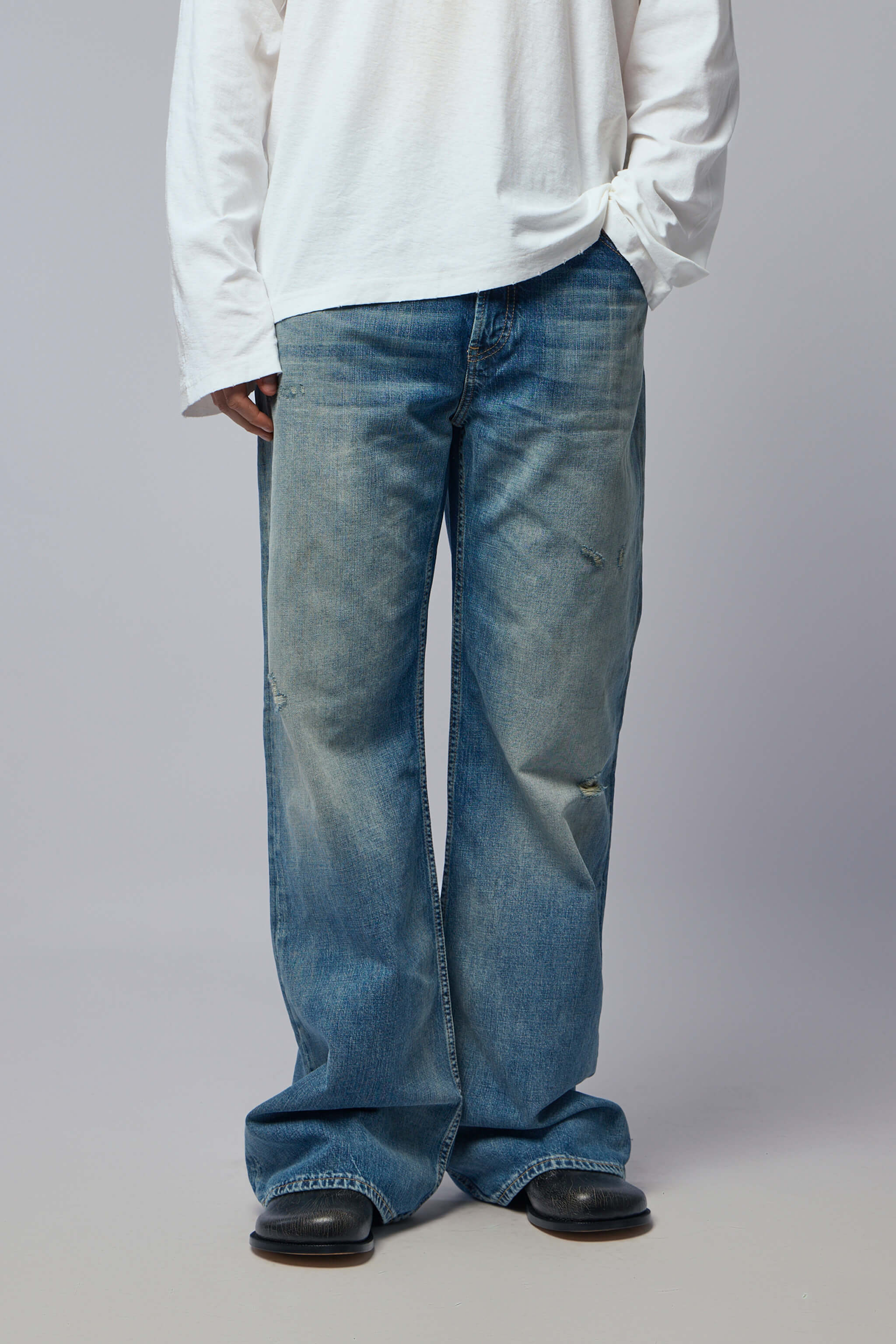 Acne Studios 2021M Daybreak Wide-Leg Jeans – LABELS
