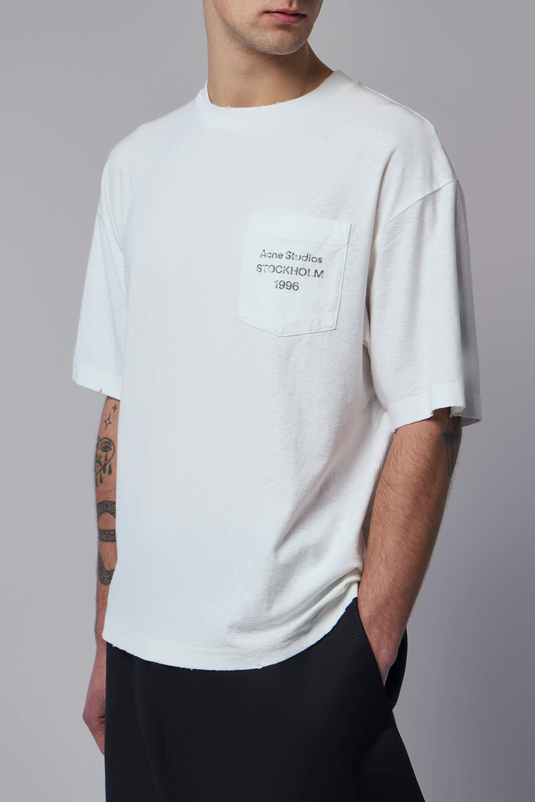 Acne Studios T-Shirts - Logo Design Cotton Hemp – LABELS