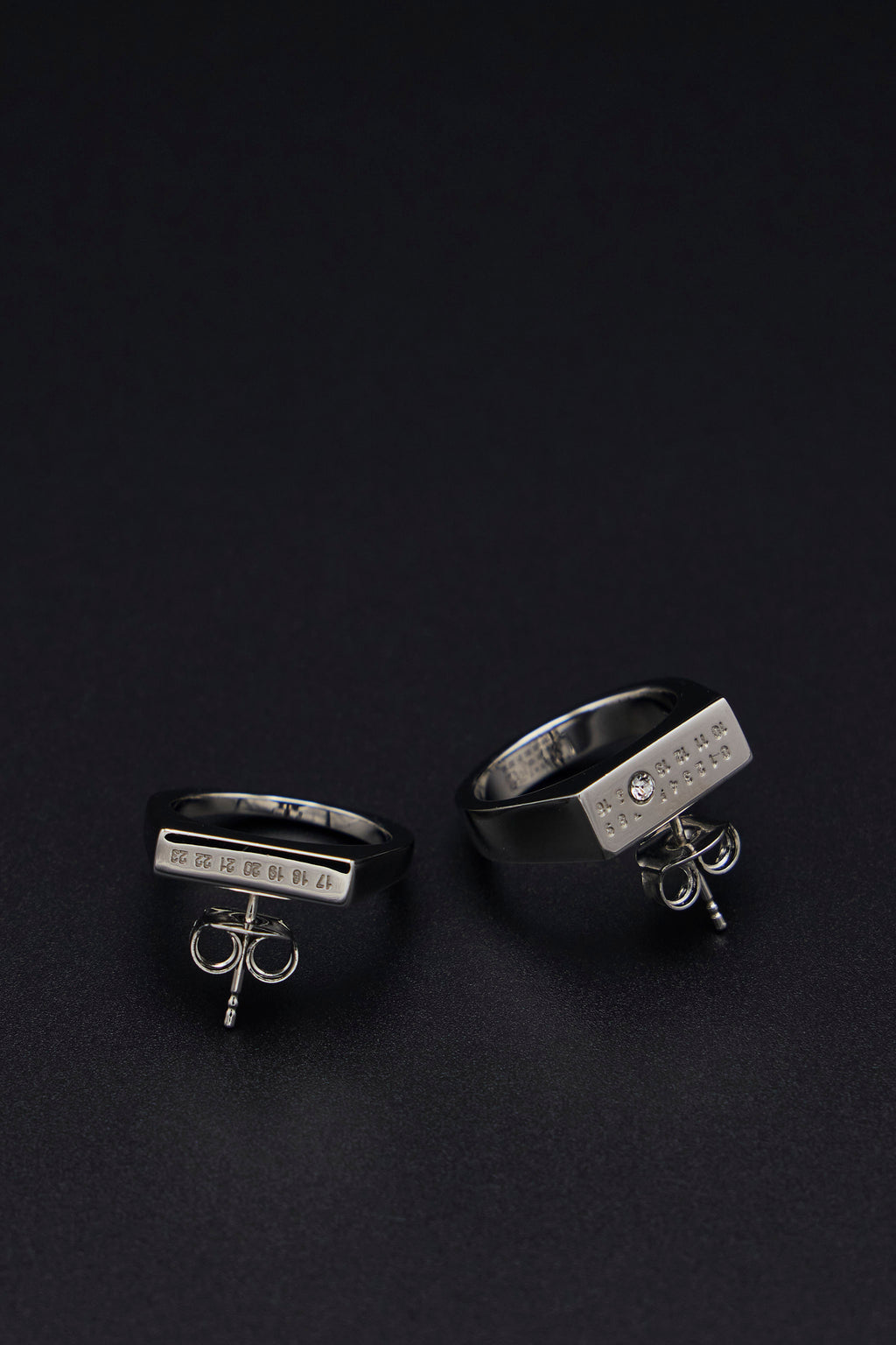 Polished Flat Top Chevalier Earrings
