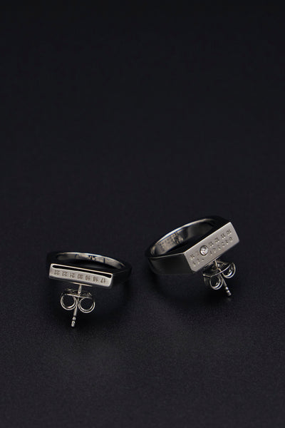 Polished Flat Top Chevalier Earrings