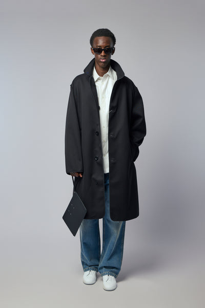 Reversible Checked Coat