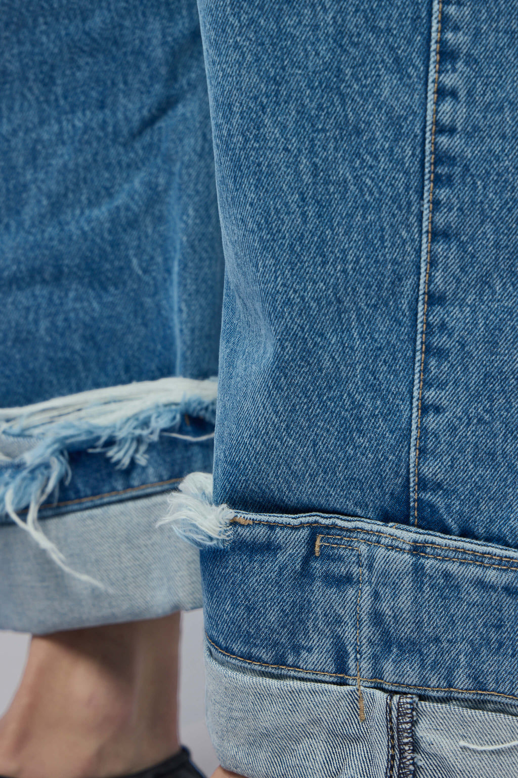 Oversized Denim Trousers