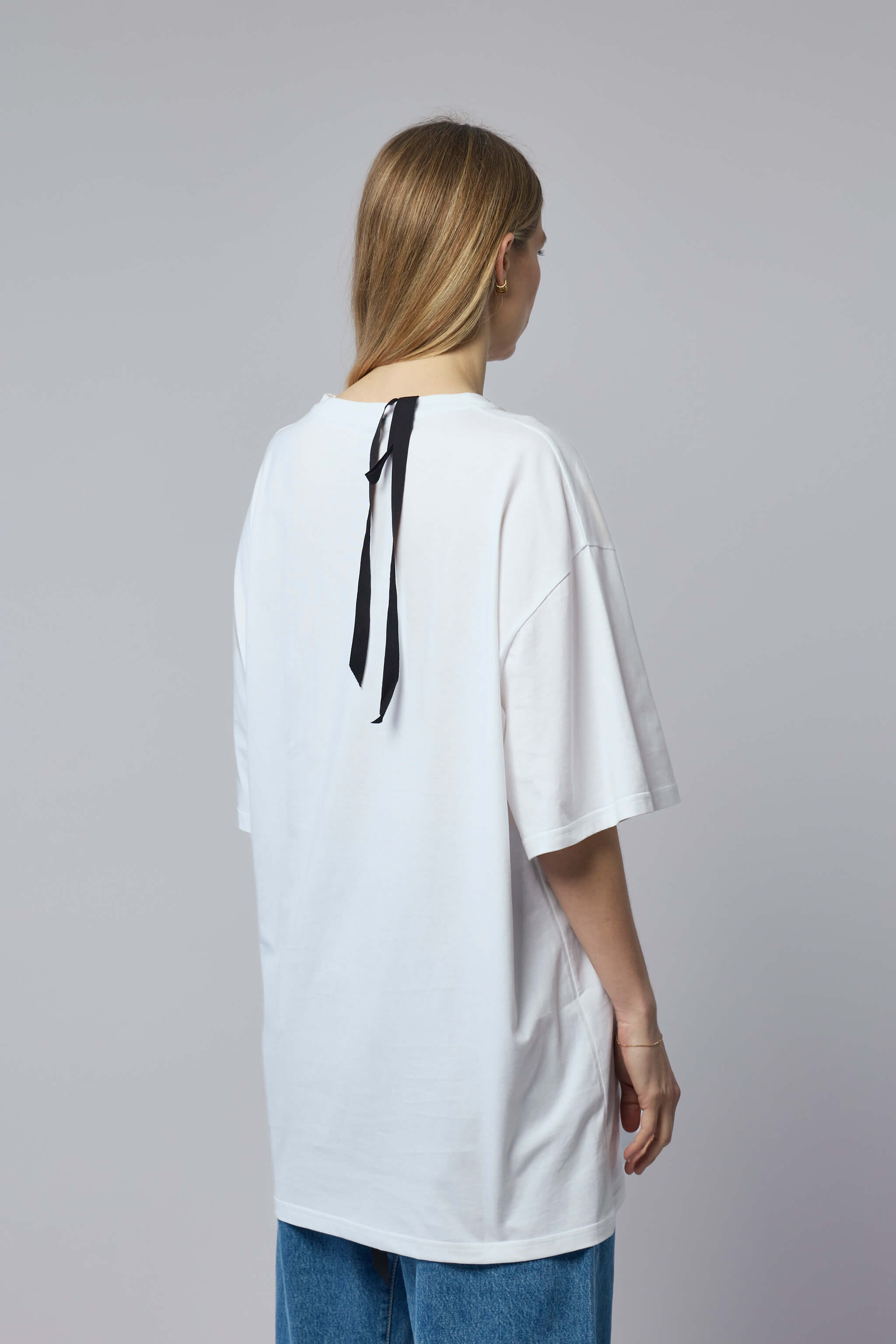 Oversized Double Collar T-shirt