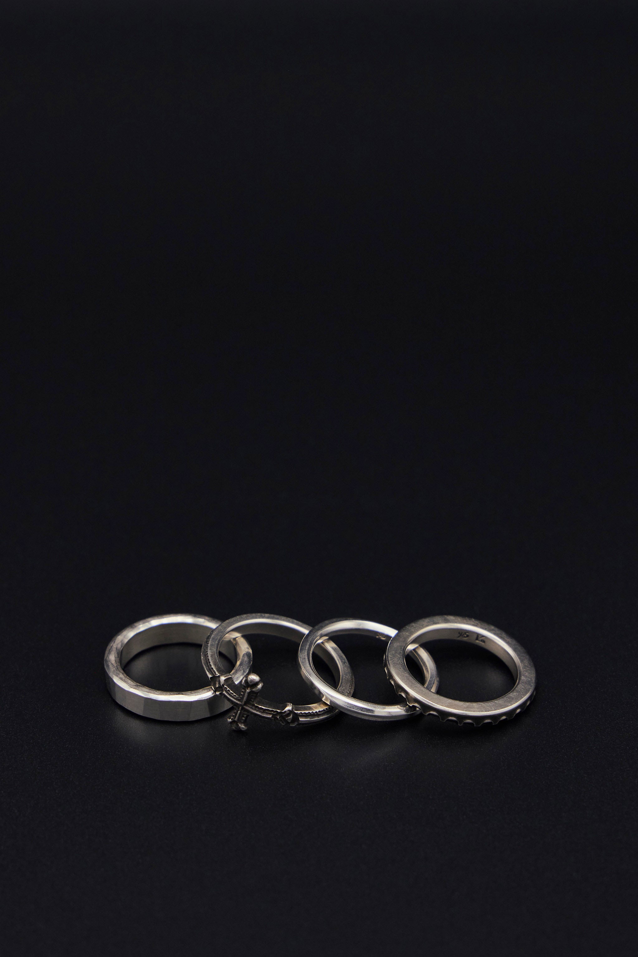 Werkstatt MüNchen Rings - 4 Ring Combi Cross Sterling – LABELS