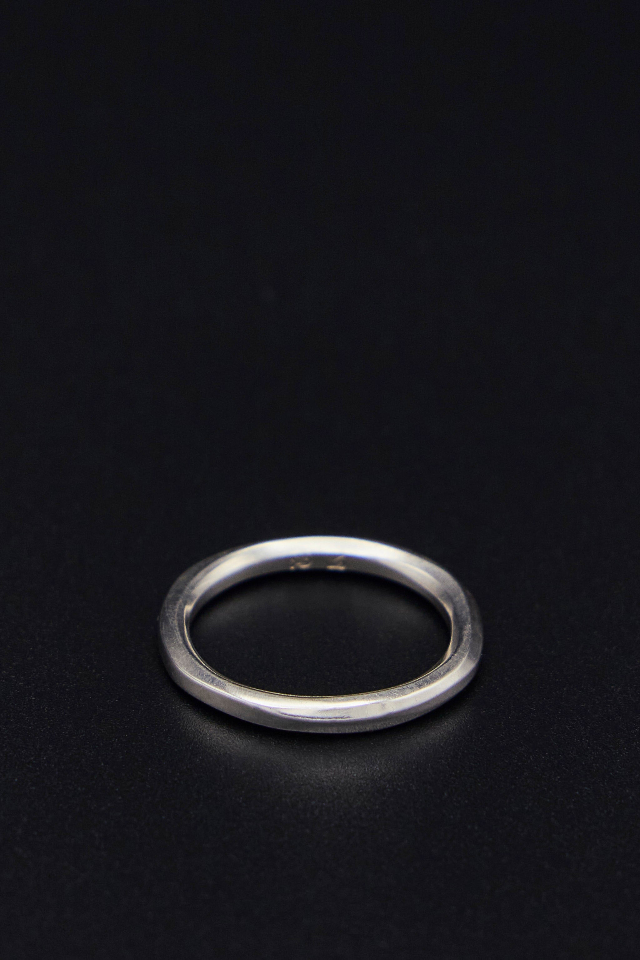 Werkstatt München Rings - Rough Hammered Silver – LABELS