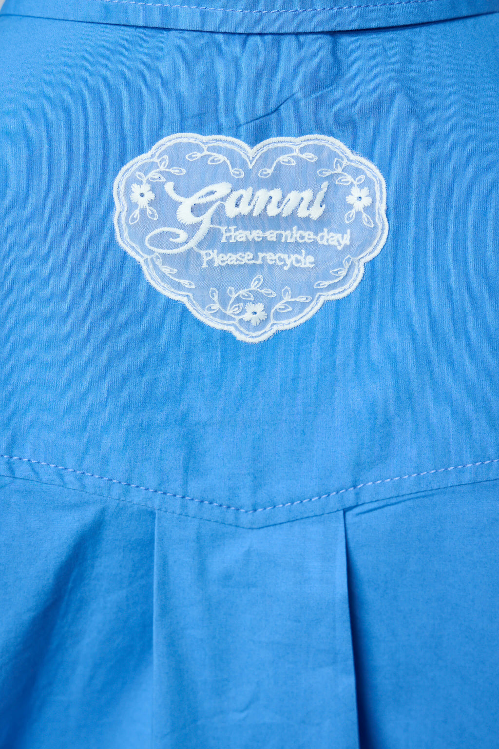 Stretch Cotton Cropped Bowling Shirt