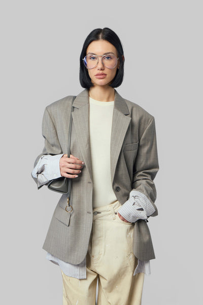 Layered Suit Jacket