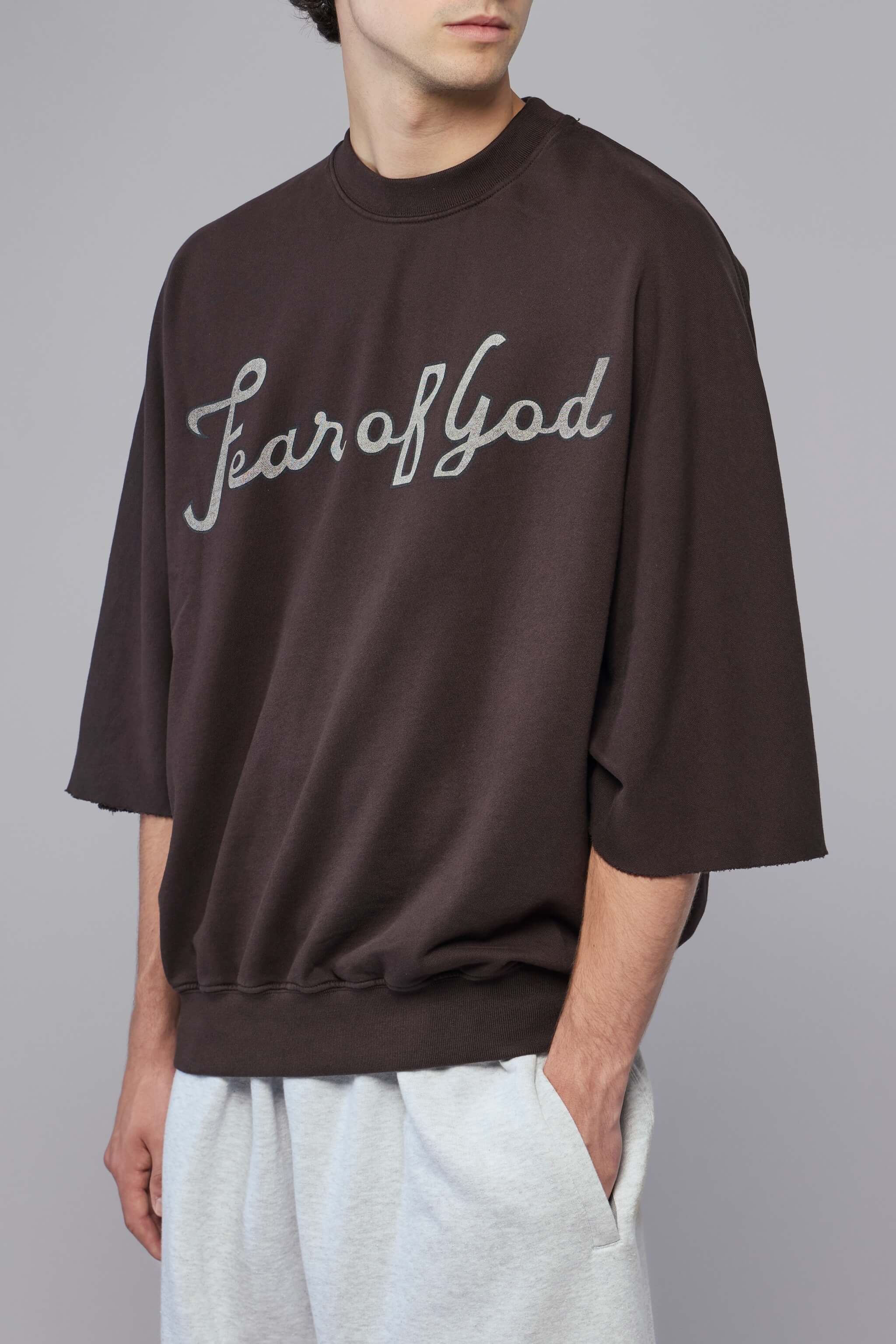 "43" Cut Sleeve Sweatshirt