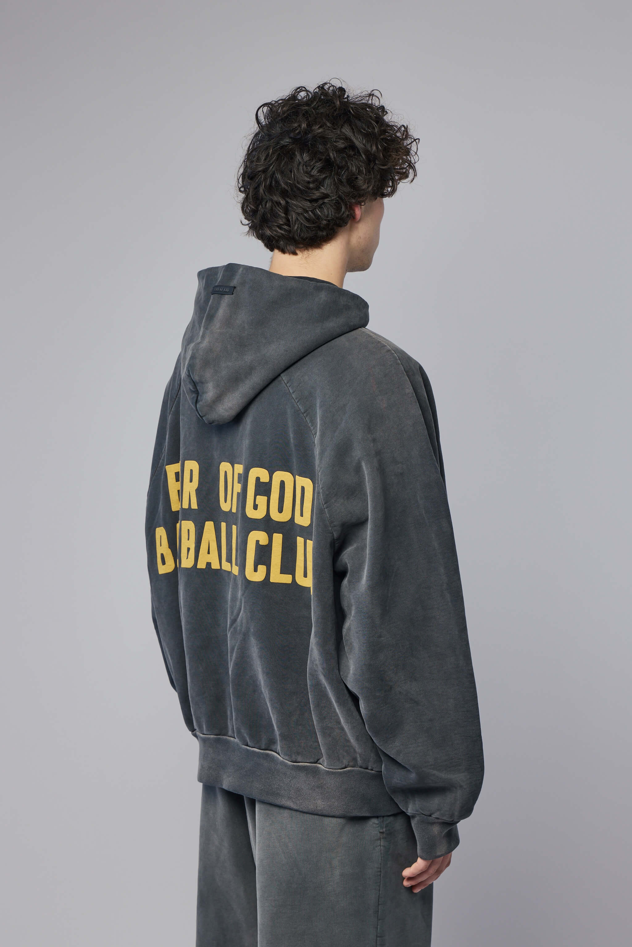 "Baseball Club" Half Zip Hoodie