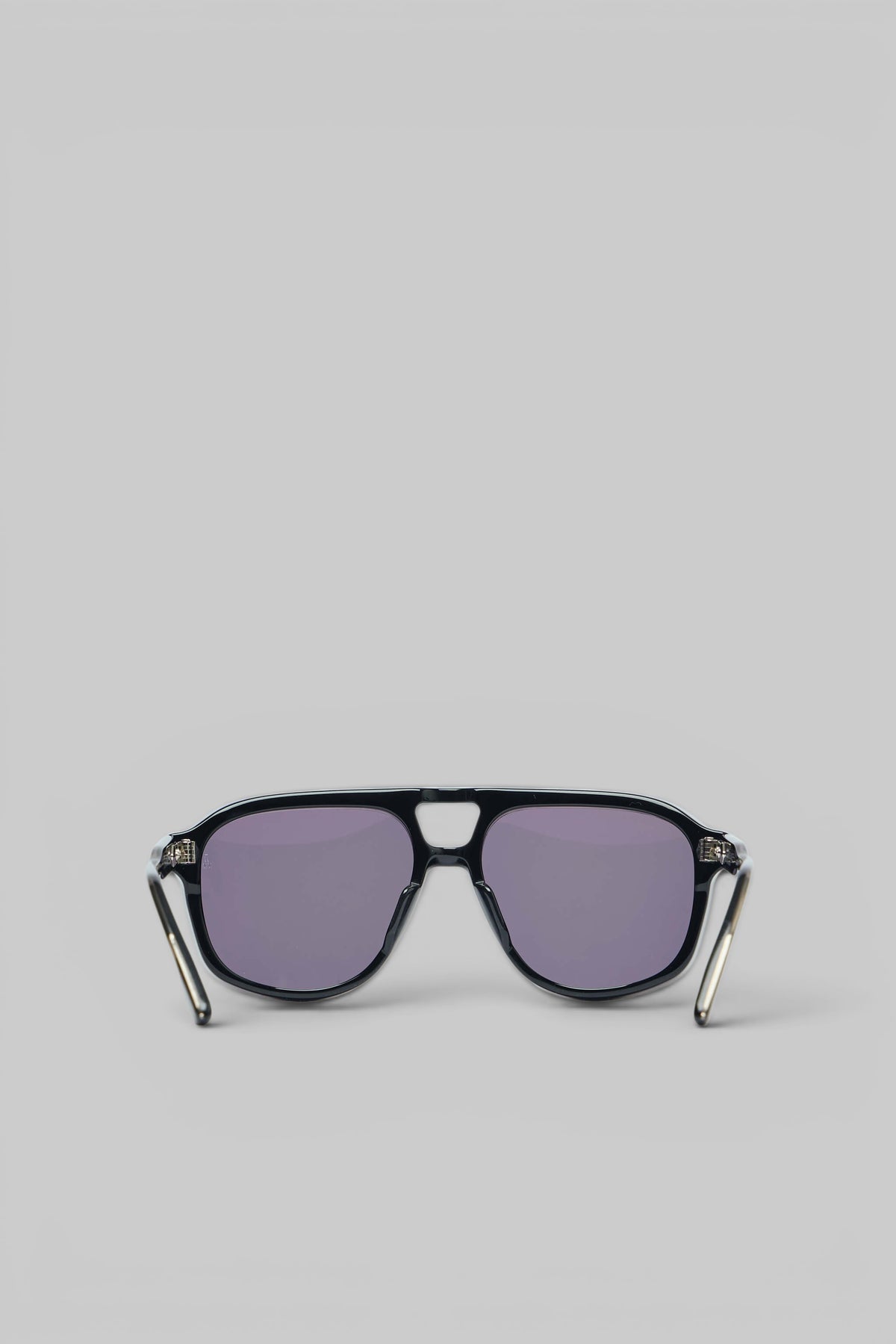Side profile of Jacques Marie Mage Leonard sunglasses displaying elegant rectangular silhouette