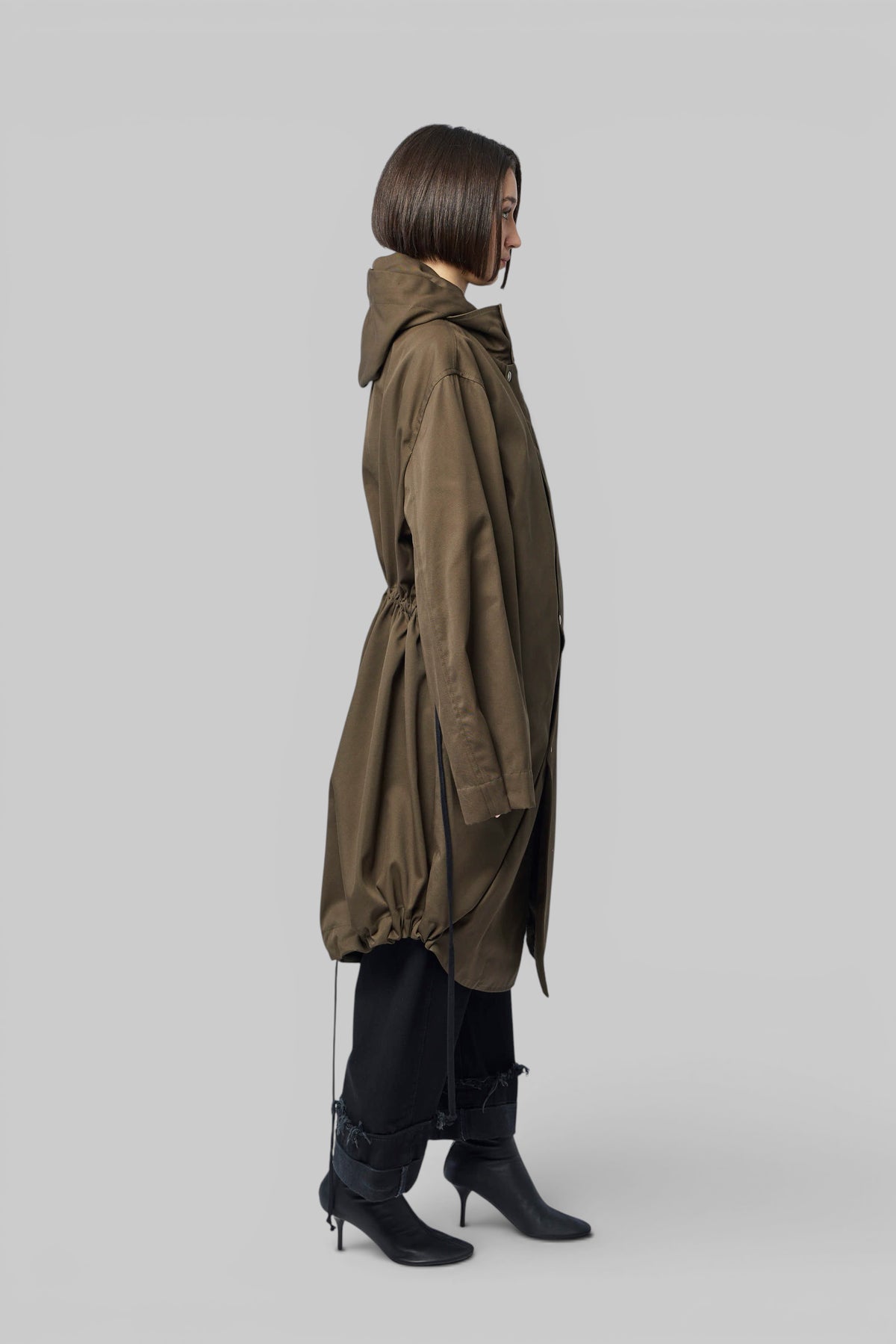 My Parka 2.0 fabric texture and stitching detail, view 12