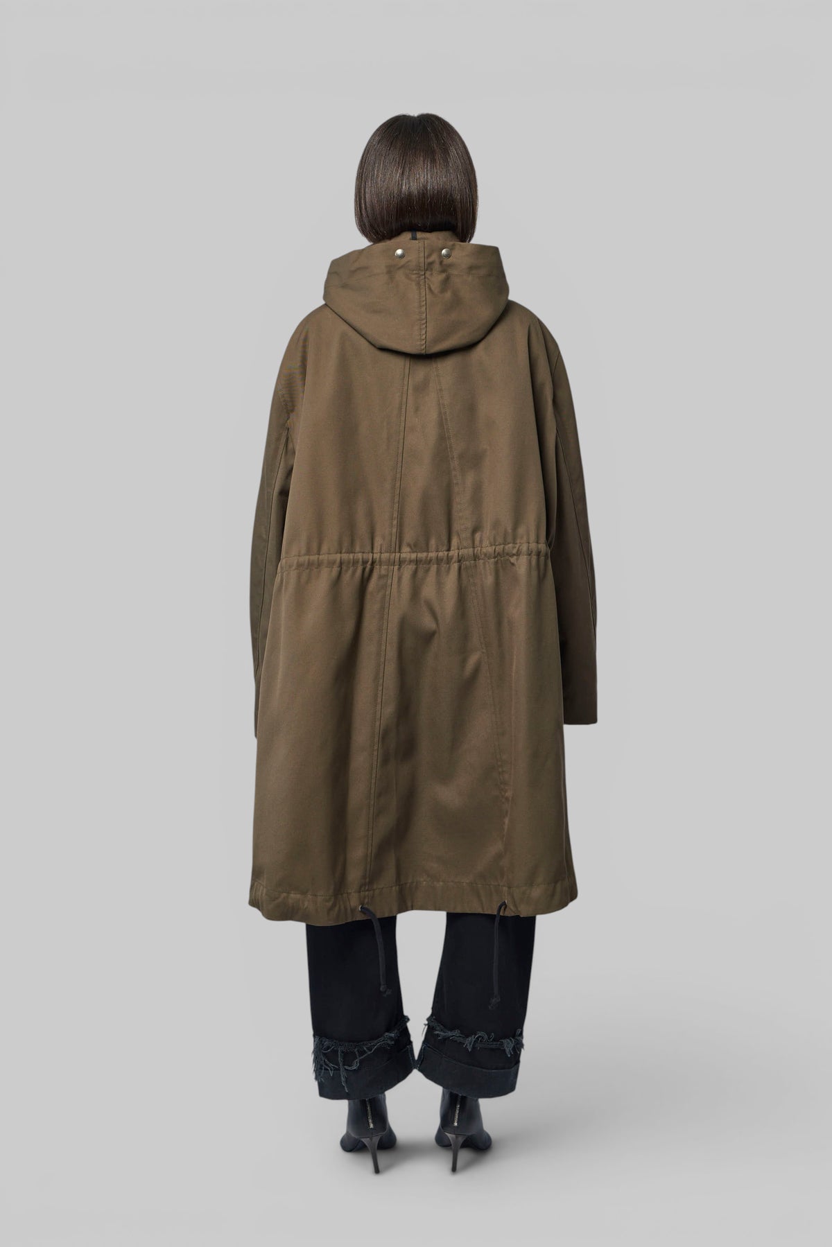 My Parka 2.0 fabric texture and stitching detail, view 14