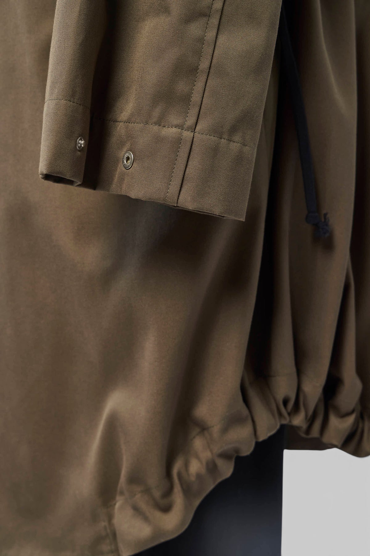 My Parka 2.0 fabric texture and stitching detail, view 17