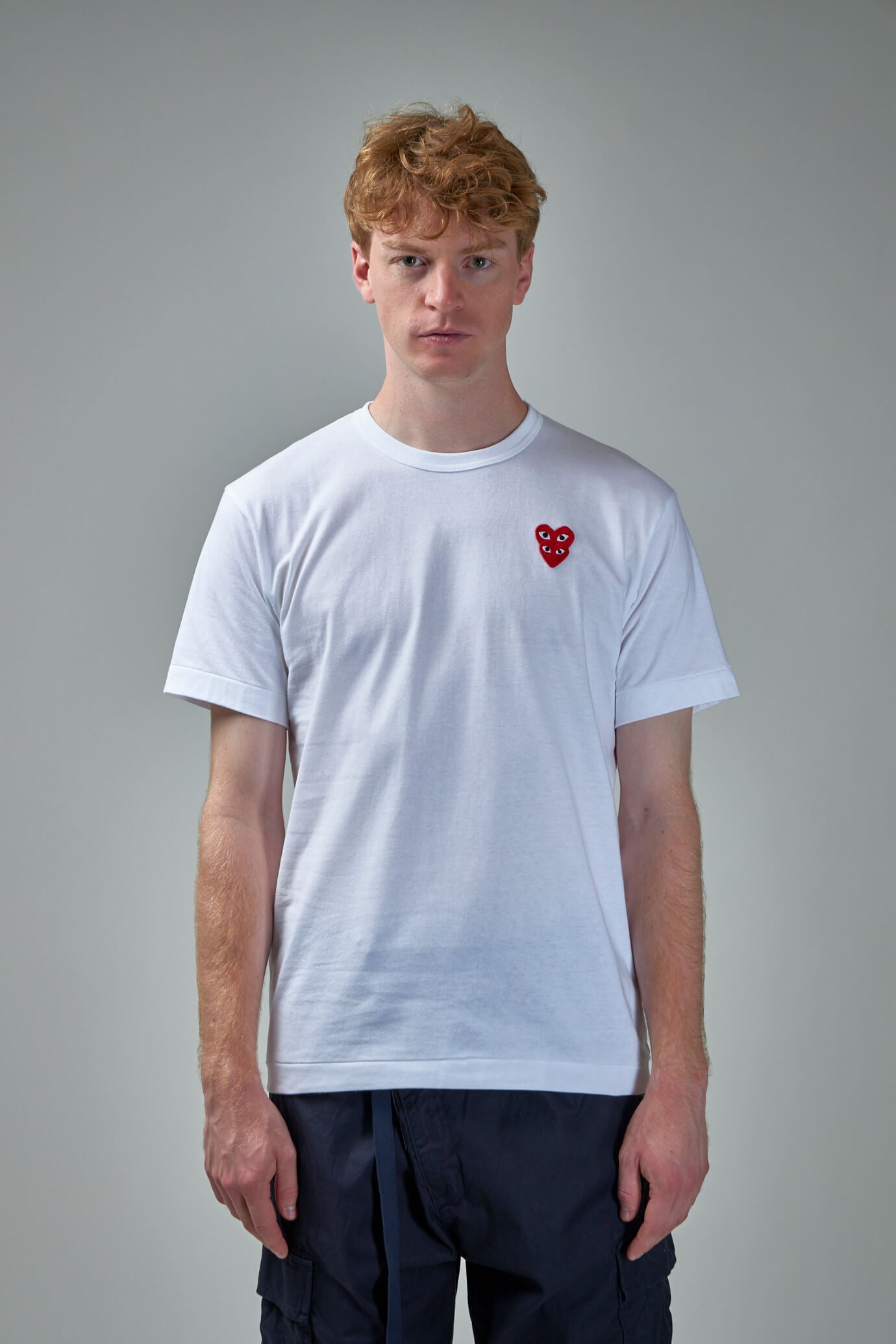 Double Heart T-shirt white